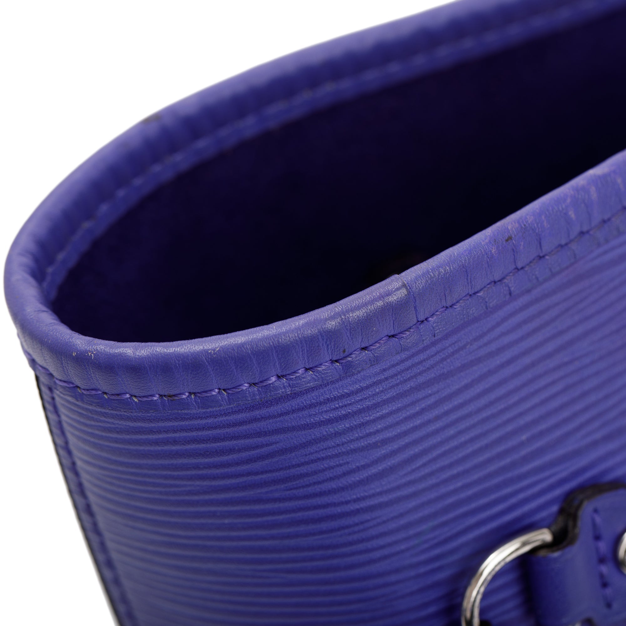 Louis Vuitton Purple Epi Leather Neverfull MM