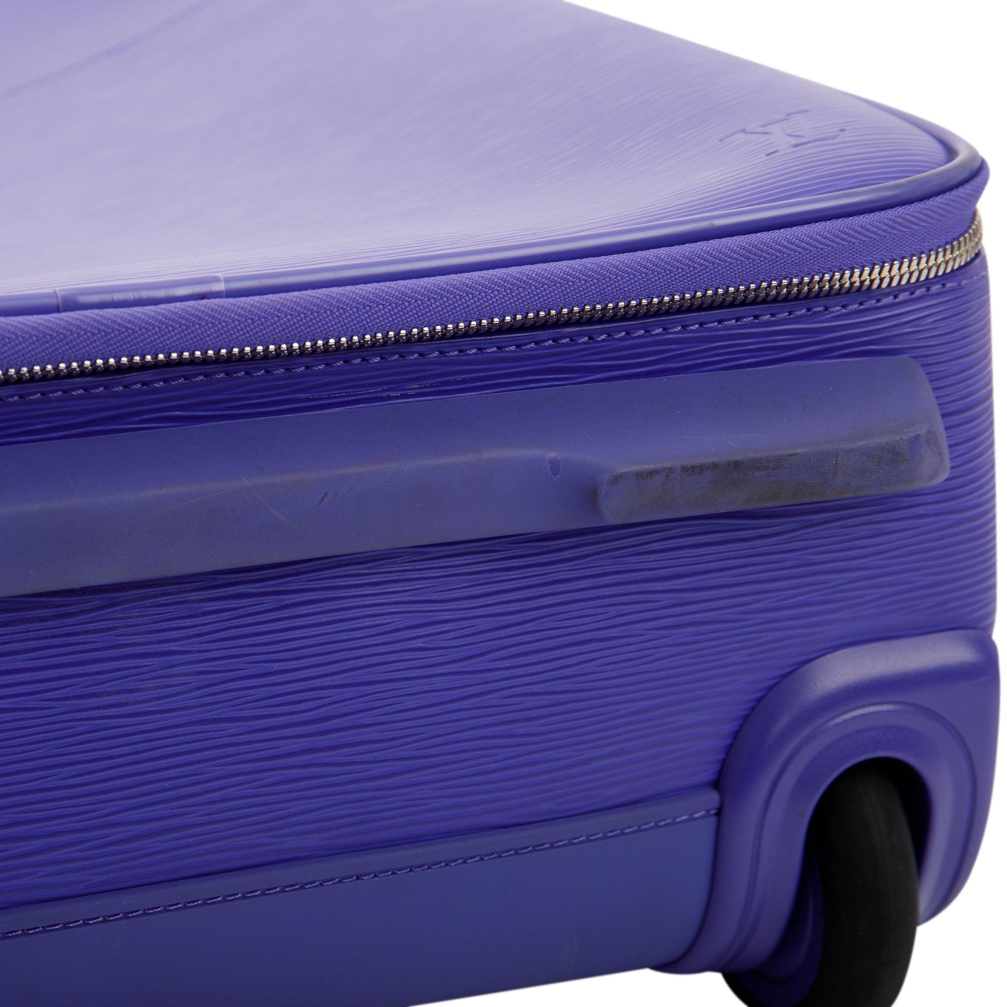 Louis Vuitton Purple Epi Leather Pegase 45