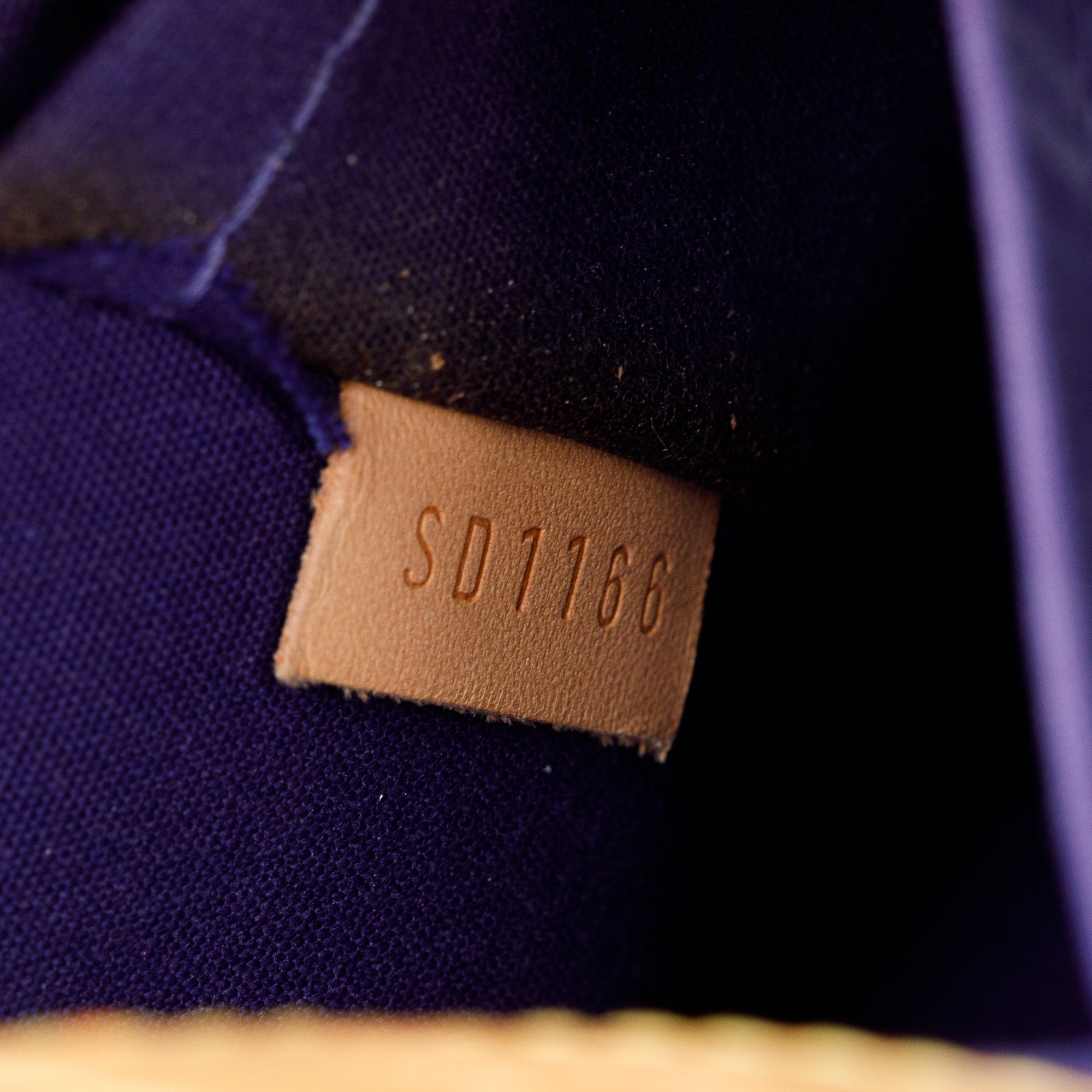 Louis Vuitton Purple Monogram Vernis Alma PM