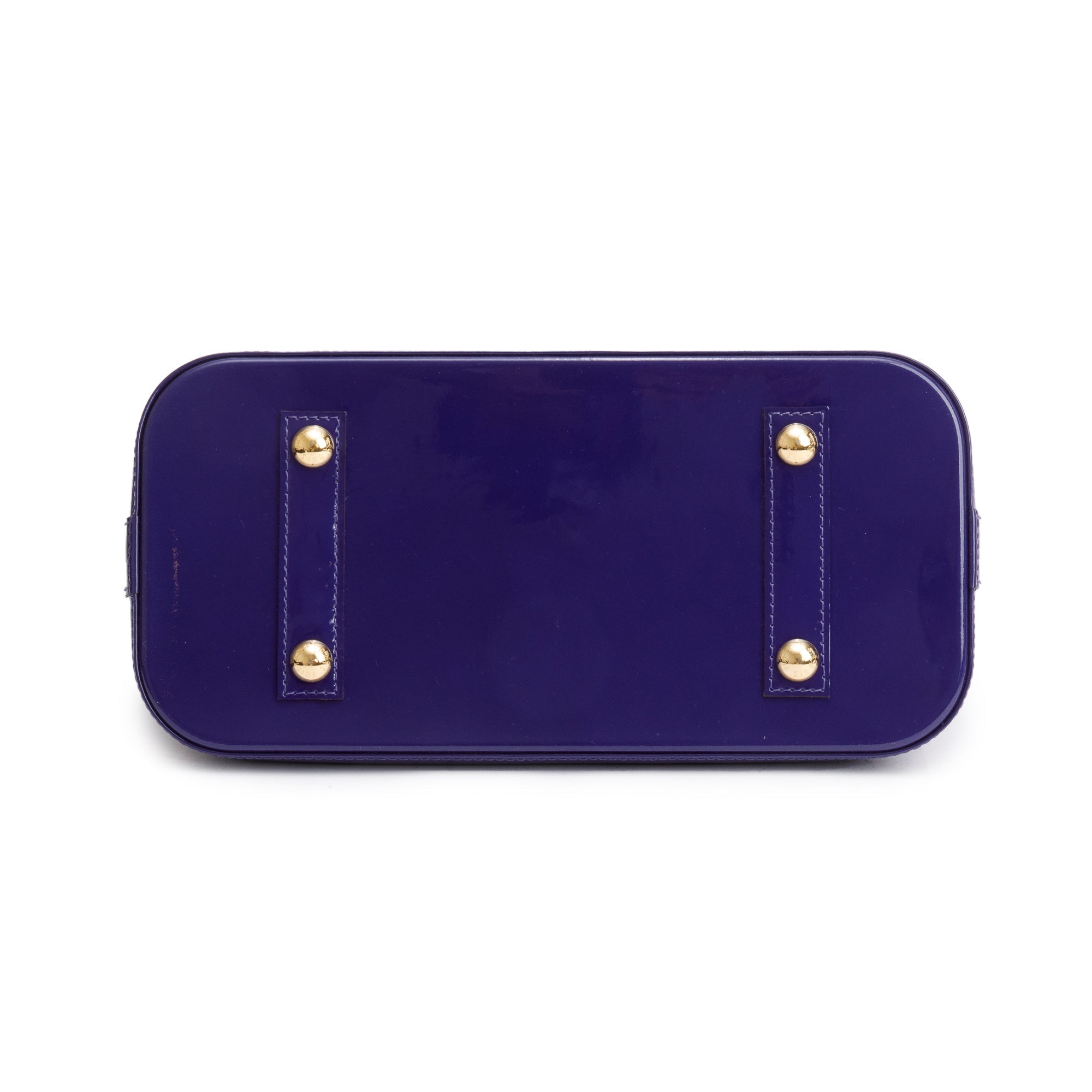 Louis Vuitton Purple Monogram Vernis Alma PM