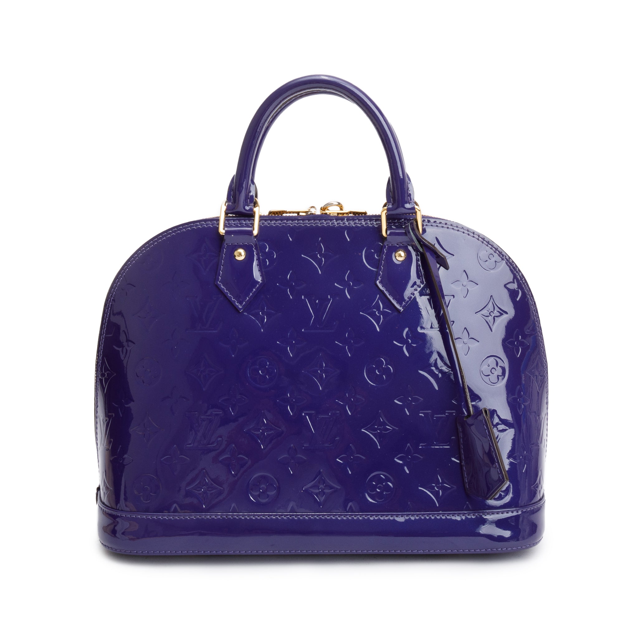 Louis Vuitton Purple Monogram Vernis Alma PM