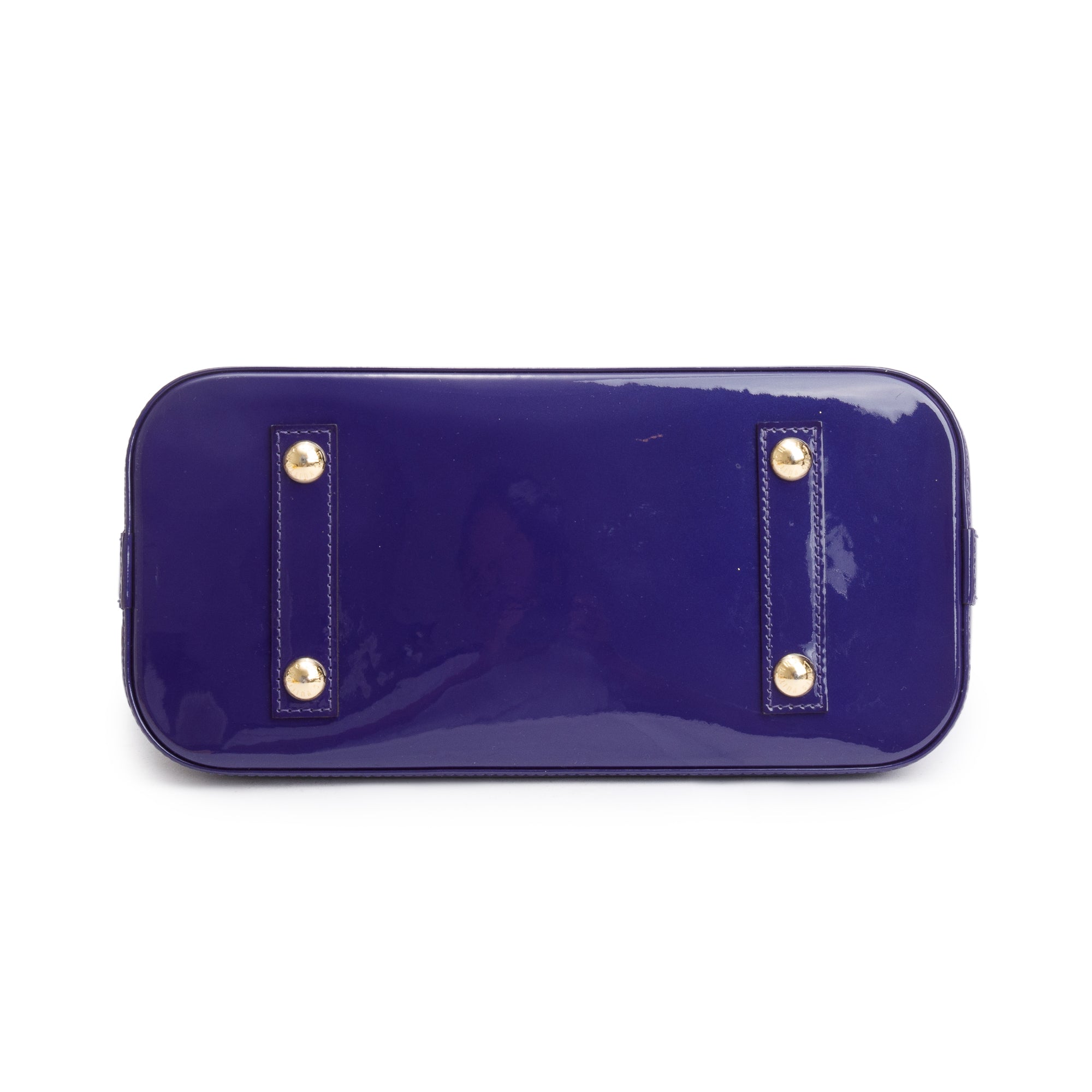 Louis Vuitton Purple Monogram Vernis Alma PM