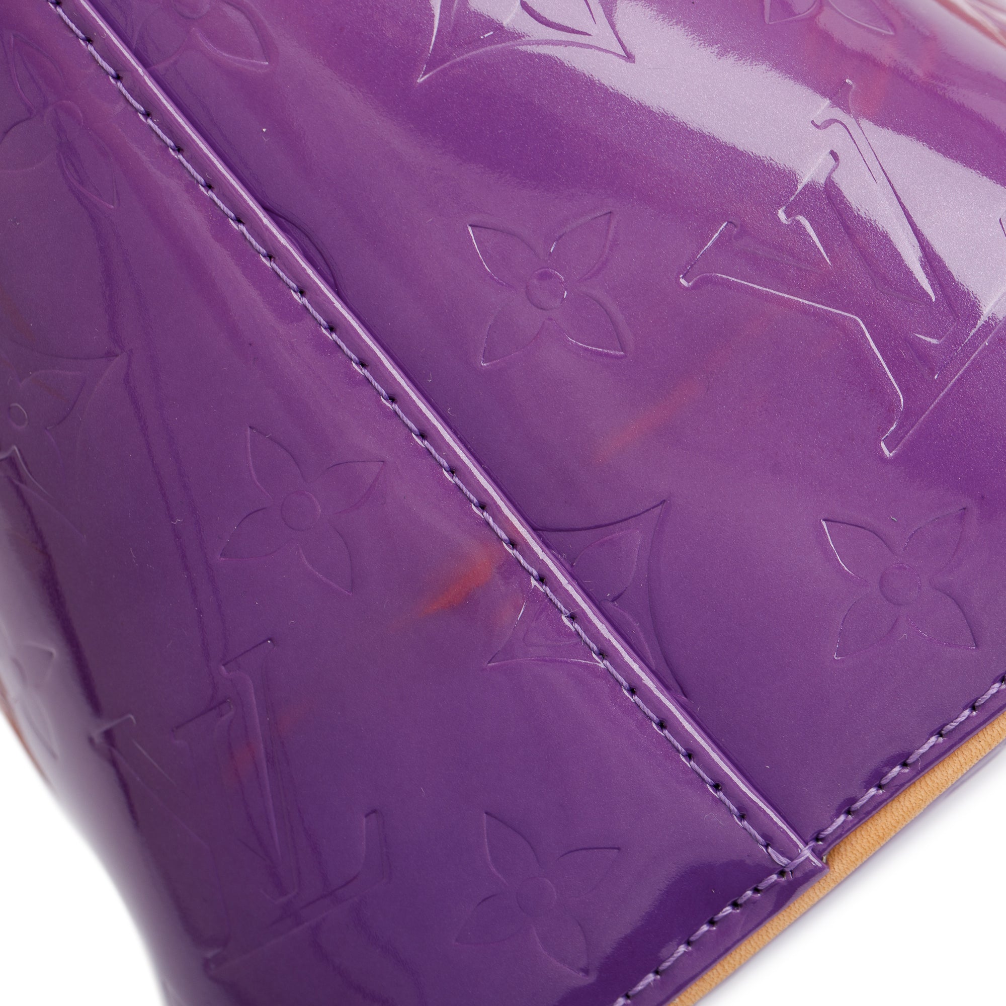 Louis Vuitton Purple Monogram Vernis Houston Tote