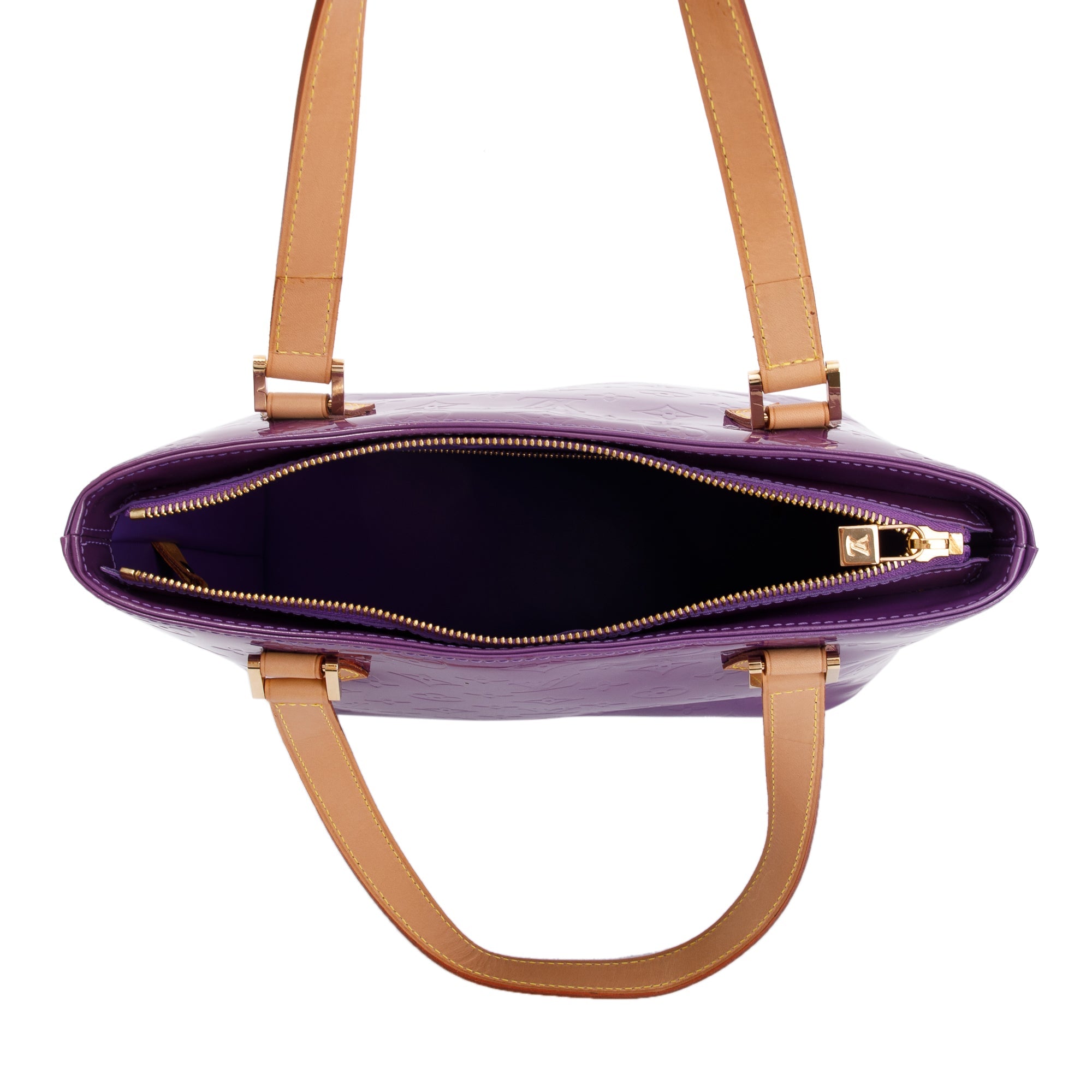 Louis Vuitton Purple Monogram Vernis Houston Tote