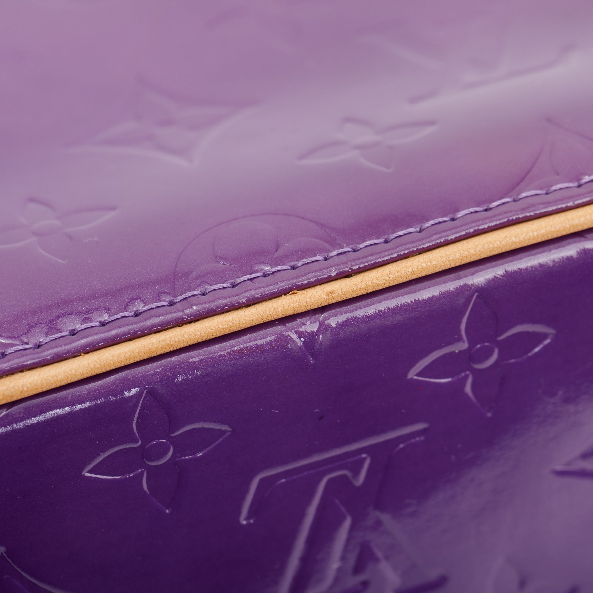 Louis Vuitton Purple Monogram Vernis Houston Tote