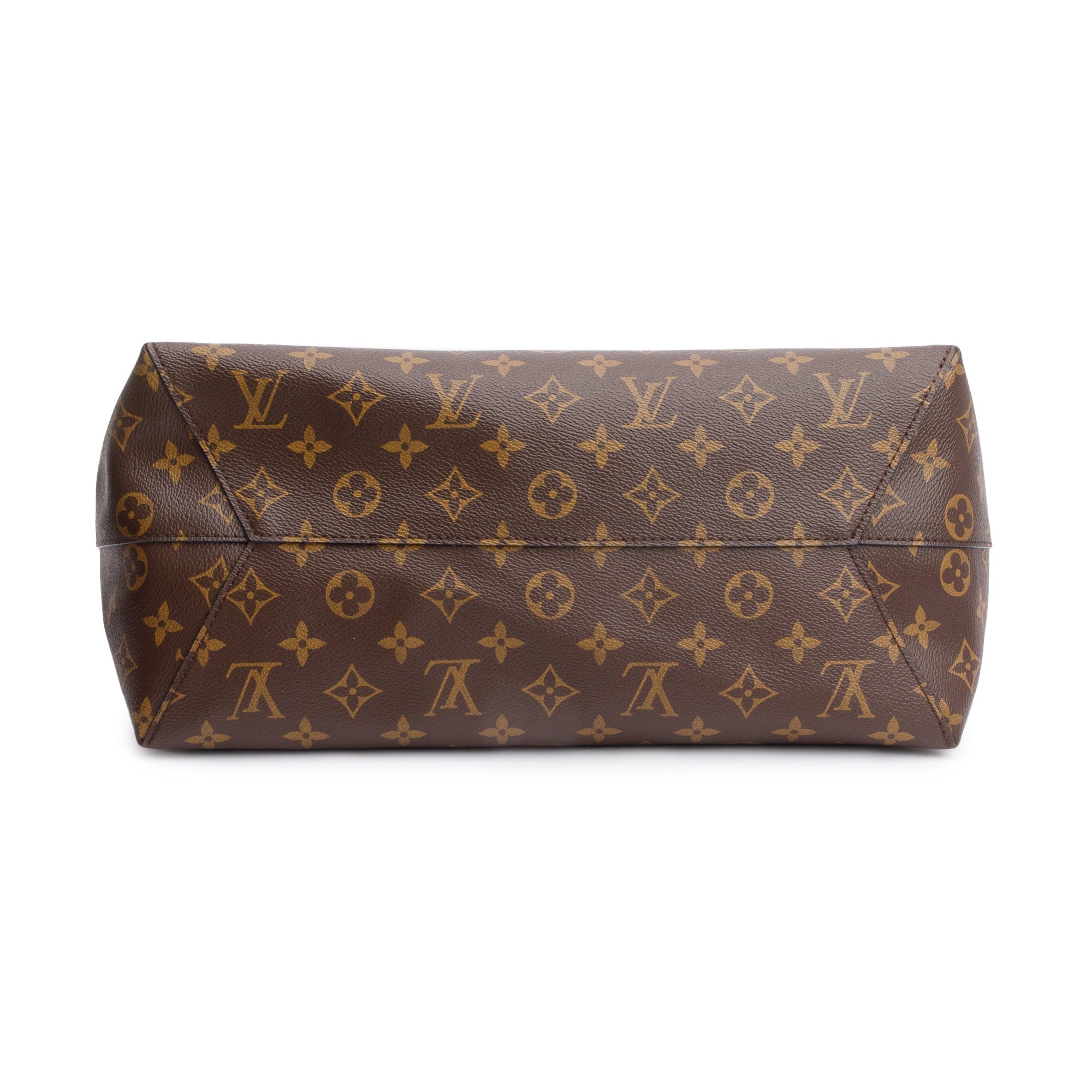 Louis Vuitton Python-Trimmed Monogram Flower Hobo