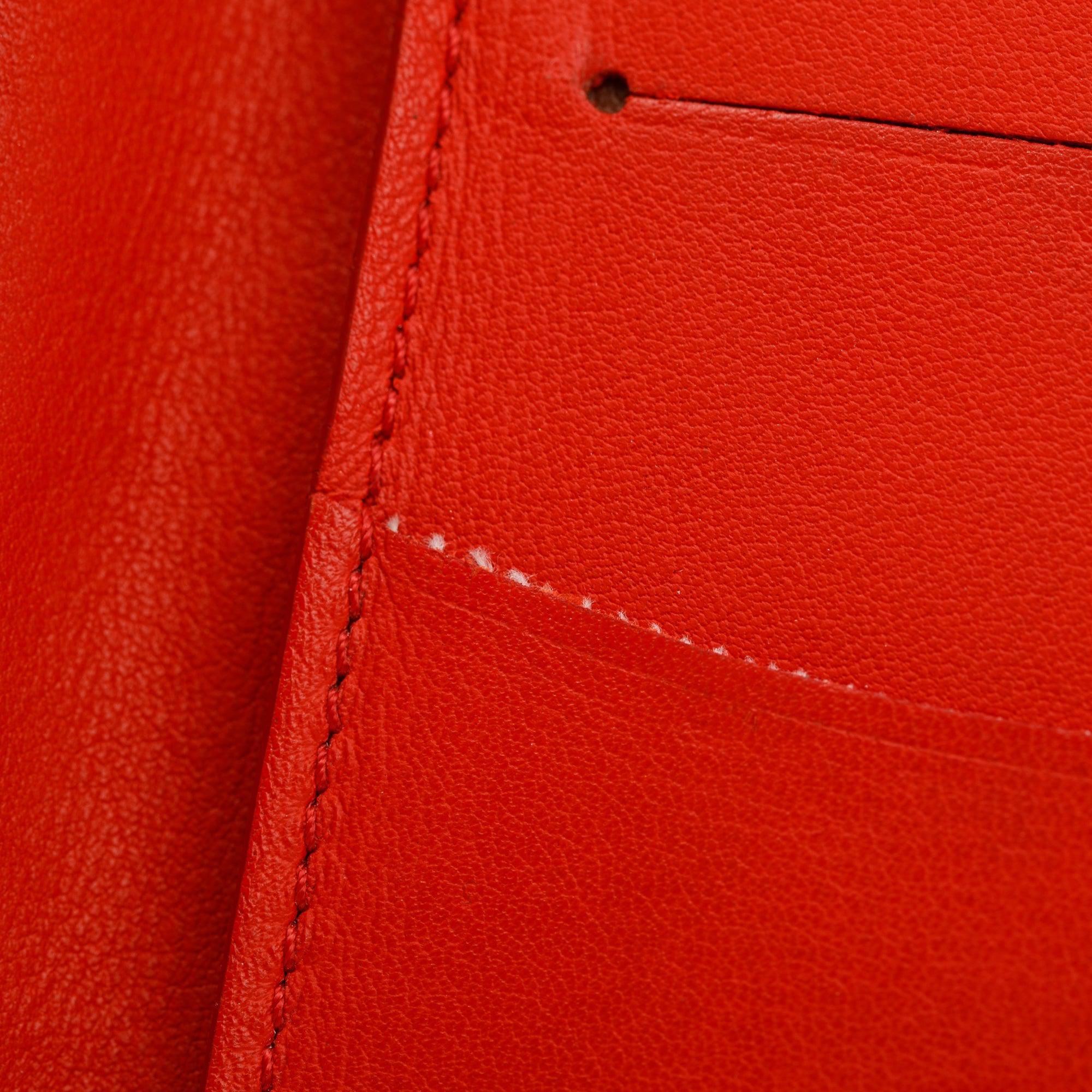 Louis Vuitton Red Damier Infini Leather Pocket Organizer