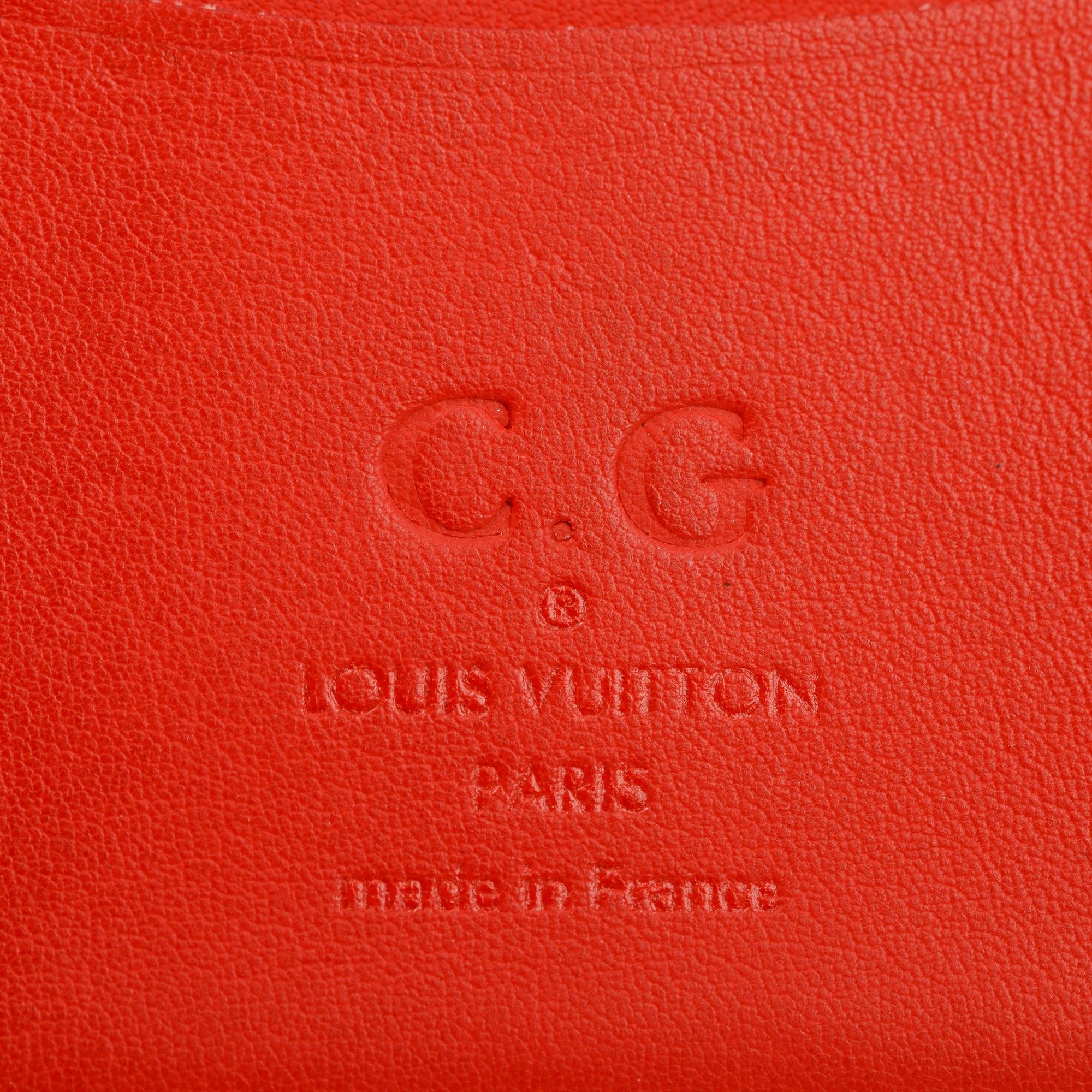 Louis Vuitton Red Damier Infini Leather Pocket Organizer