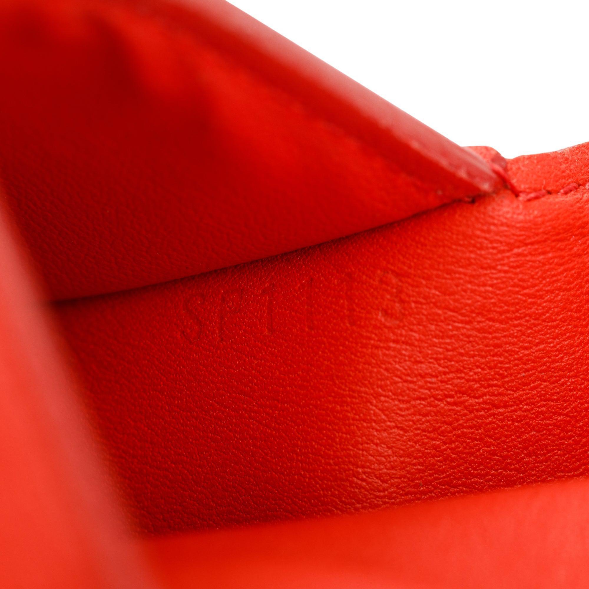 Louis Vuitton Red Damier Infini Leather Pocket Organizer