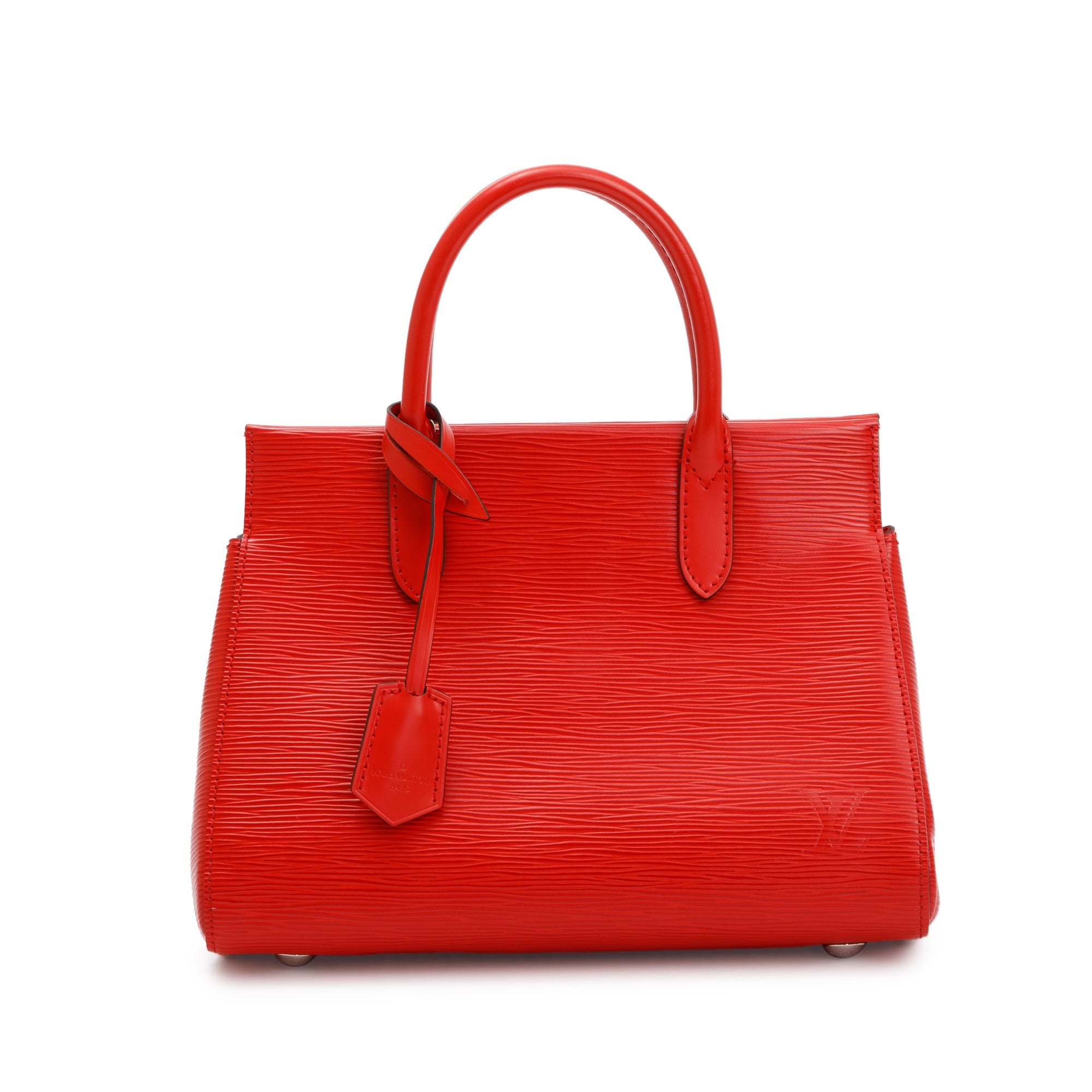 Louis Vuitton Red Epi Leather Marly BB w/ Strap