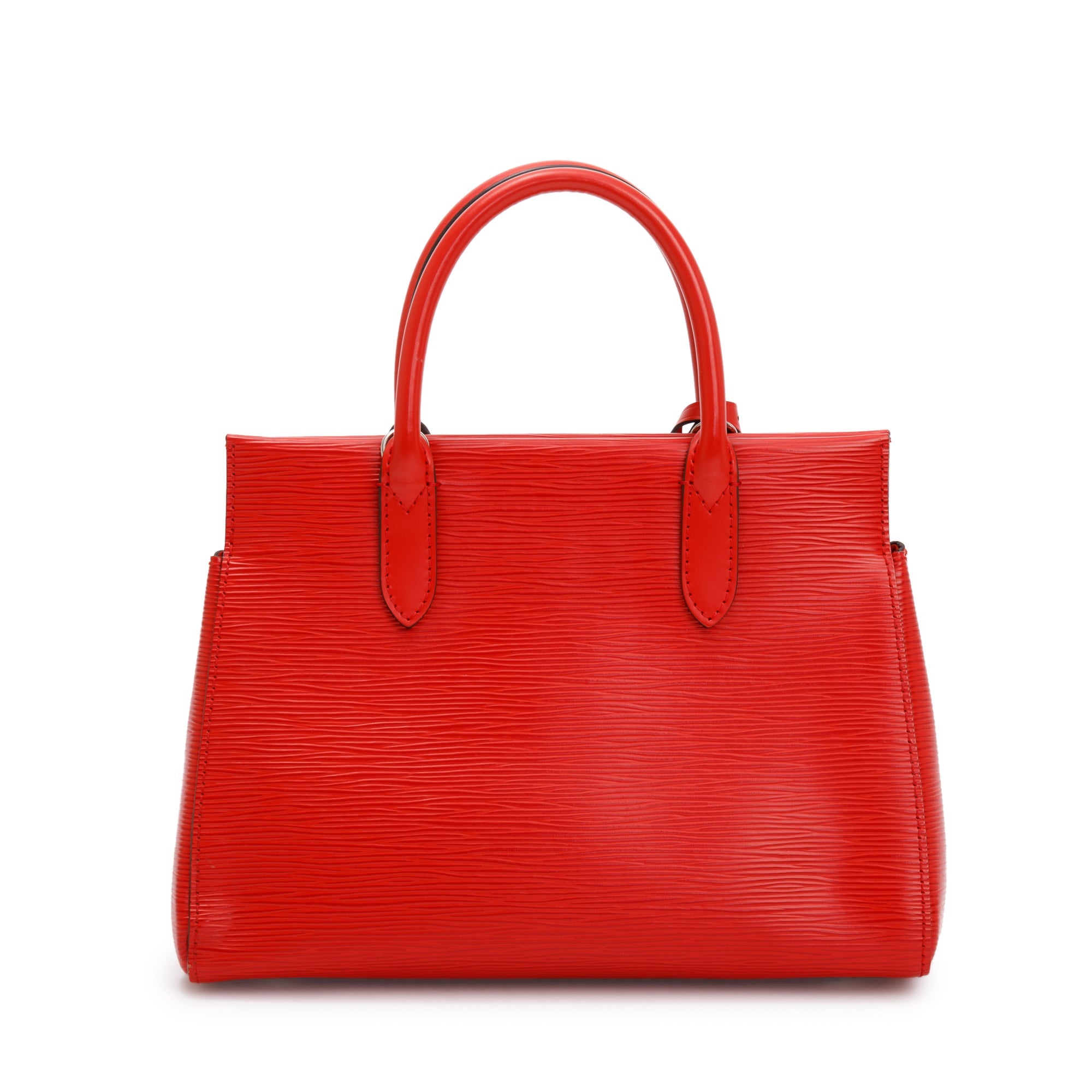 Louis Vuitton Red Epi Leather Marly BB w/ Strap