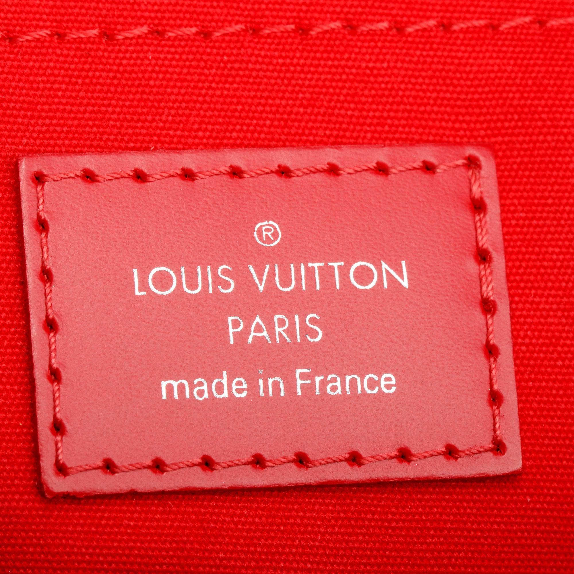 Louis Vuitton Red Epi Leather Passy PM