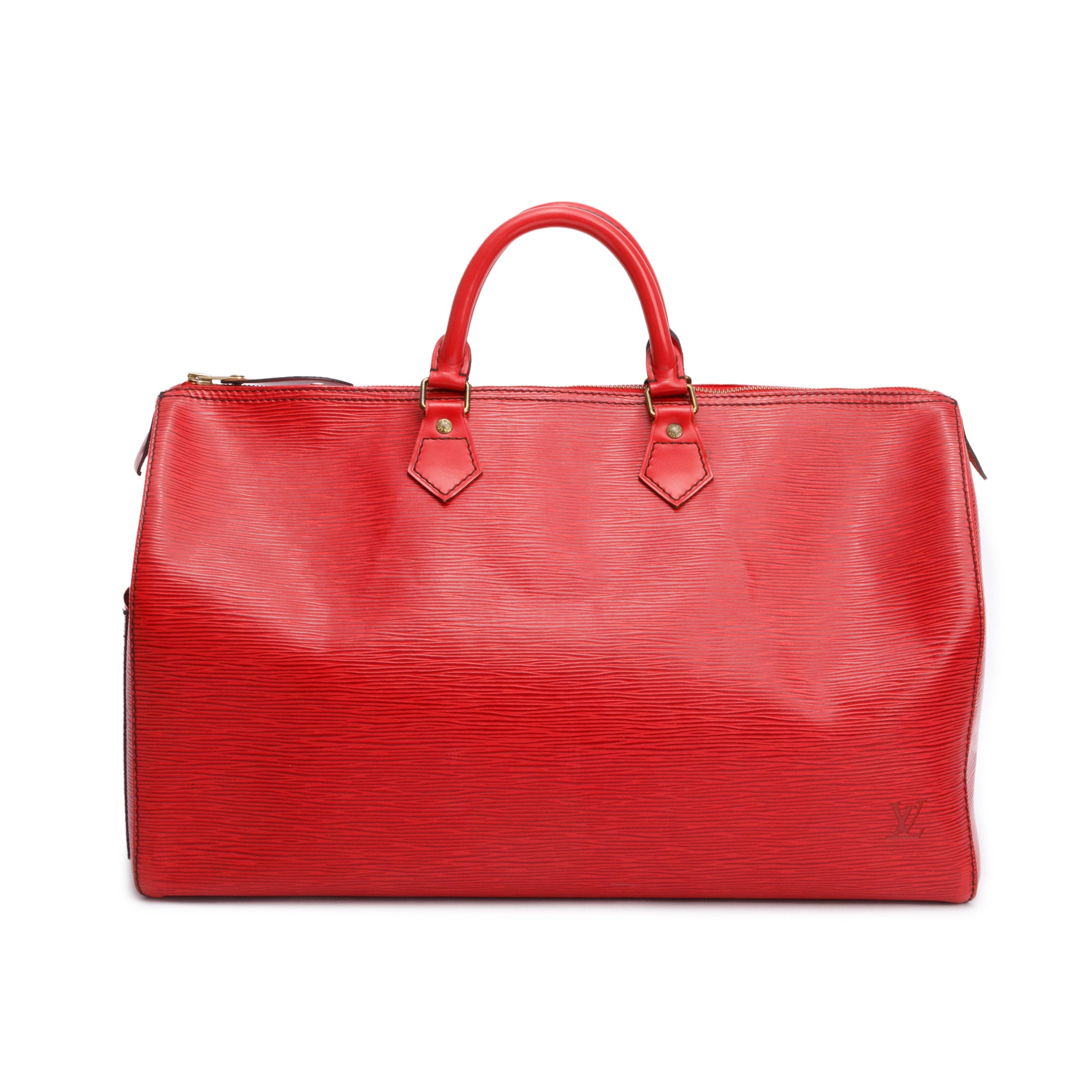 Louis Vuitton Red Epi Leather Speedy 40