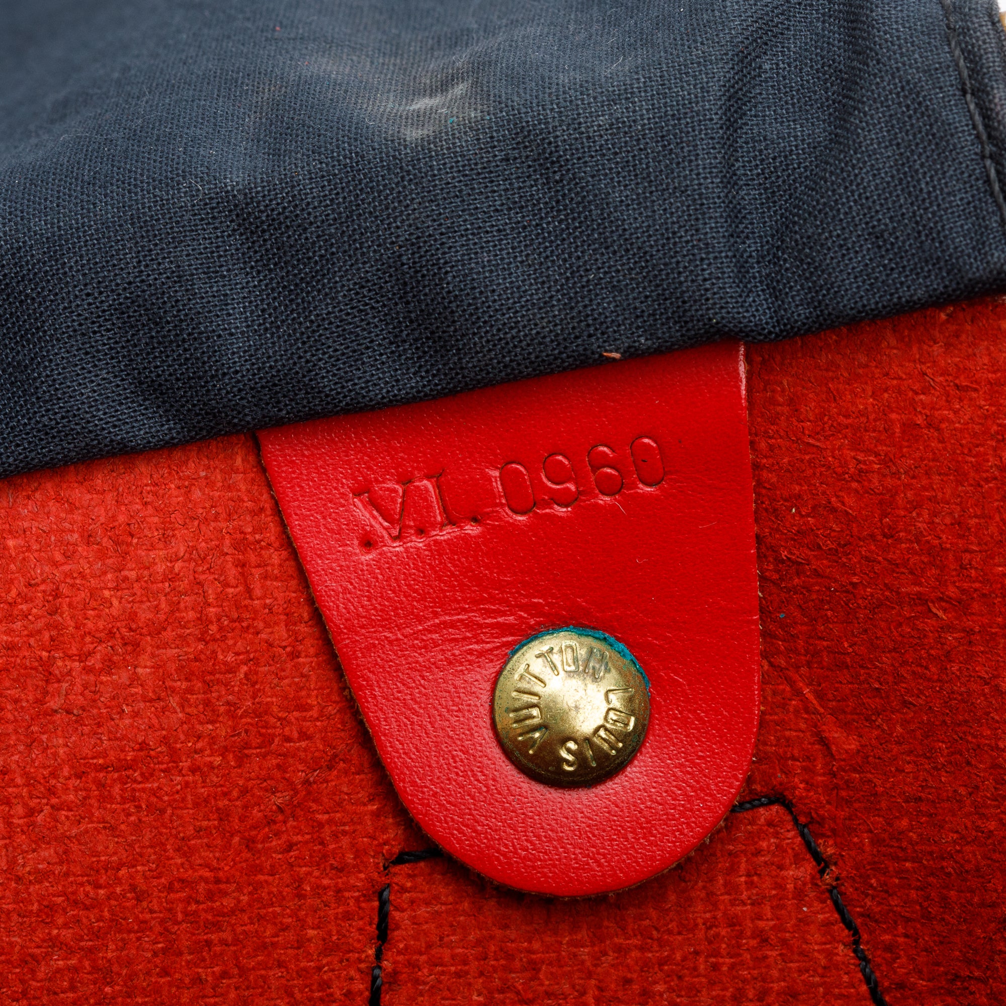 Louis Vuitton Red Epi Leather Speedy 40