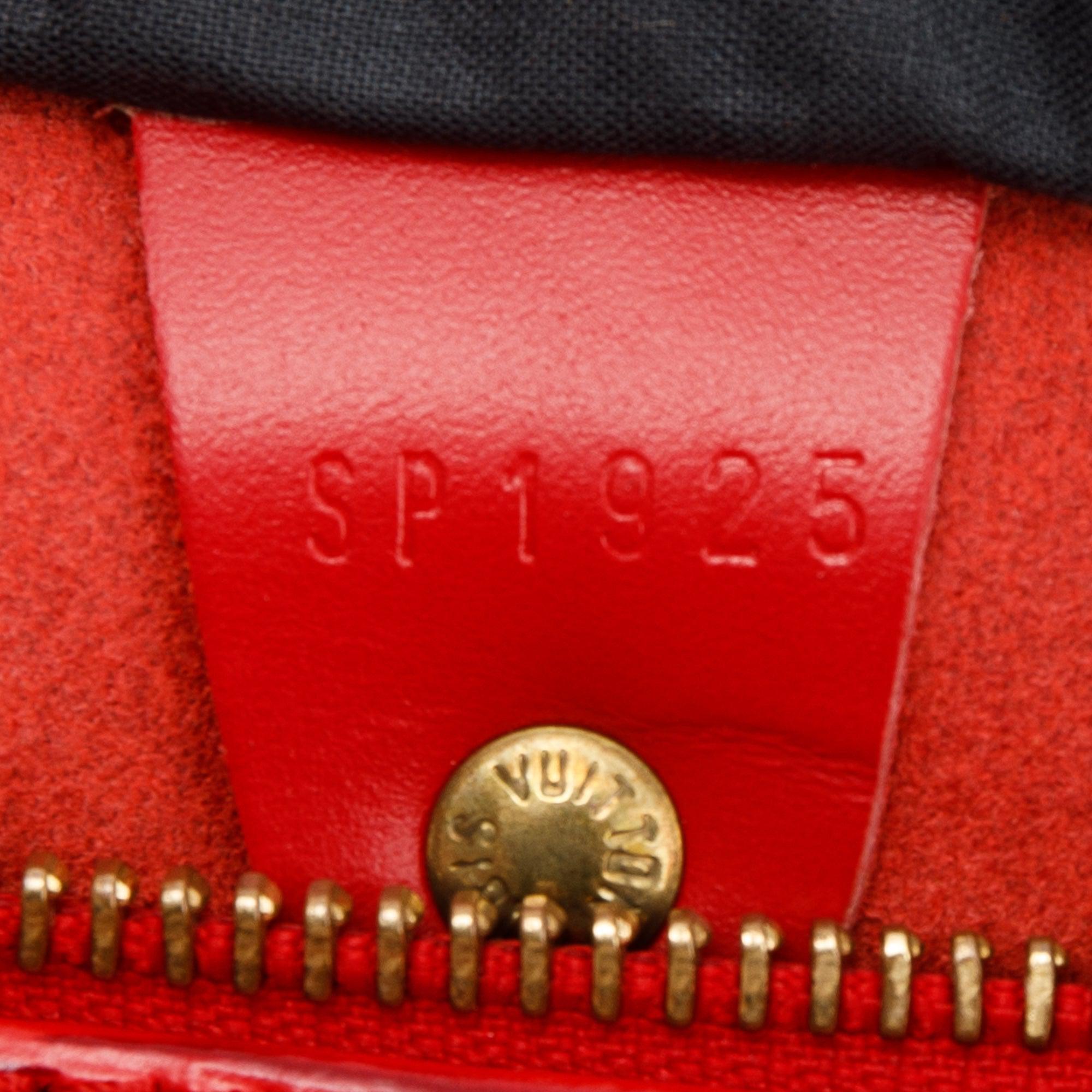 Louis Vuitton Red Epi Speedy 25