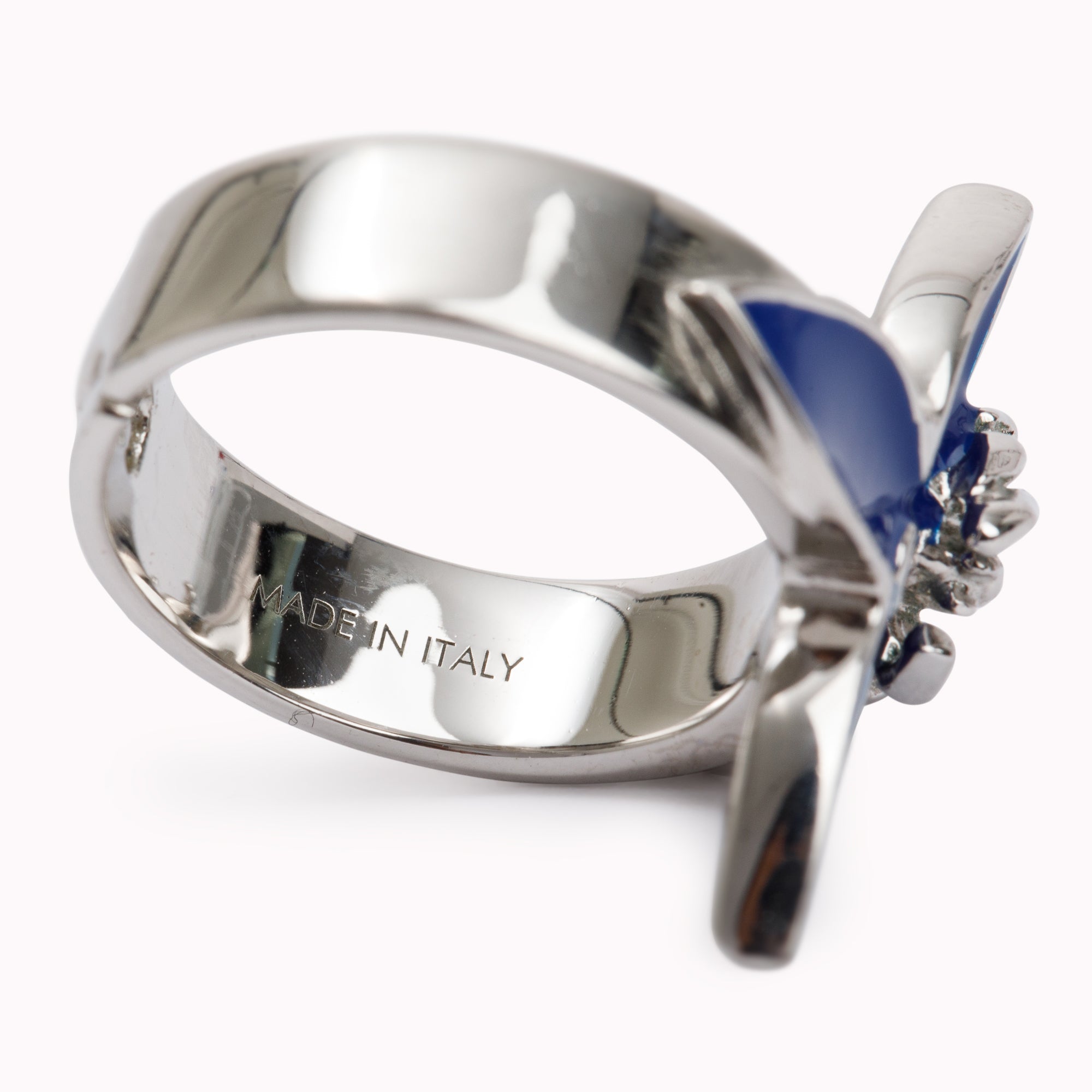 Louis Vuitton Silver Metal Fairytale Four-Ring Set M, Size 8.25 w