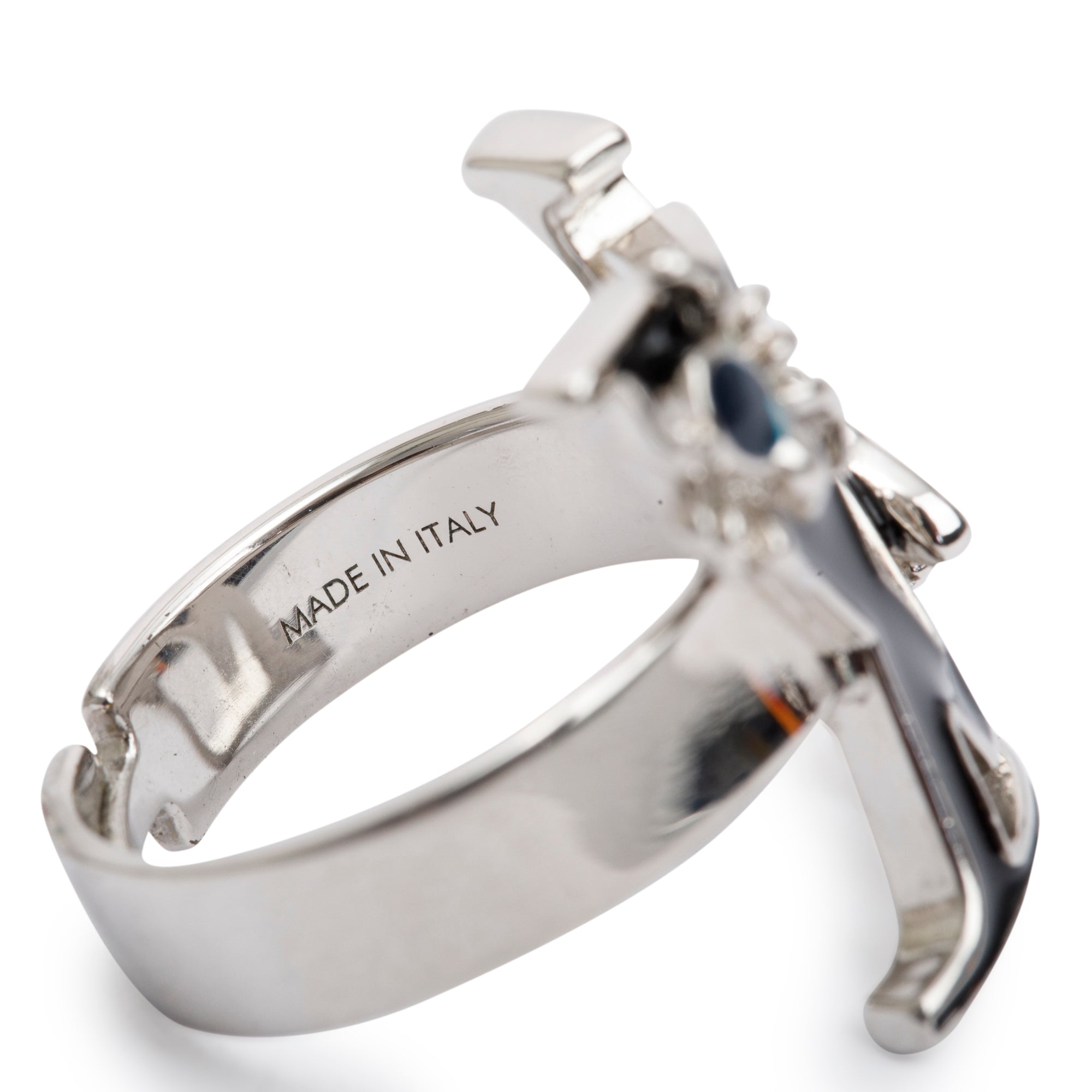 Auth Louis Vuitton Ring LV Fairytale Set MP2452 M Engraved US8/8.5