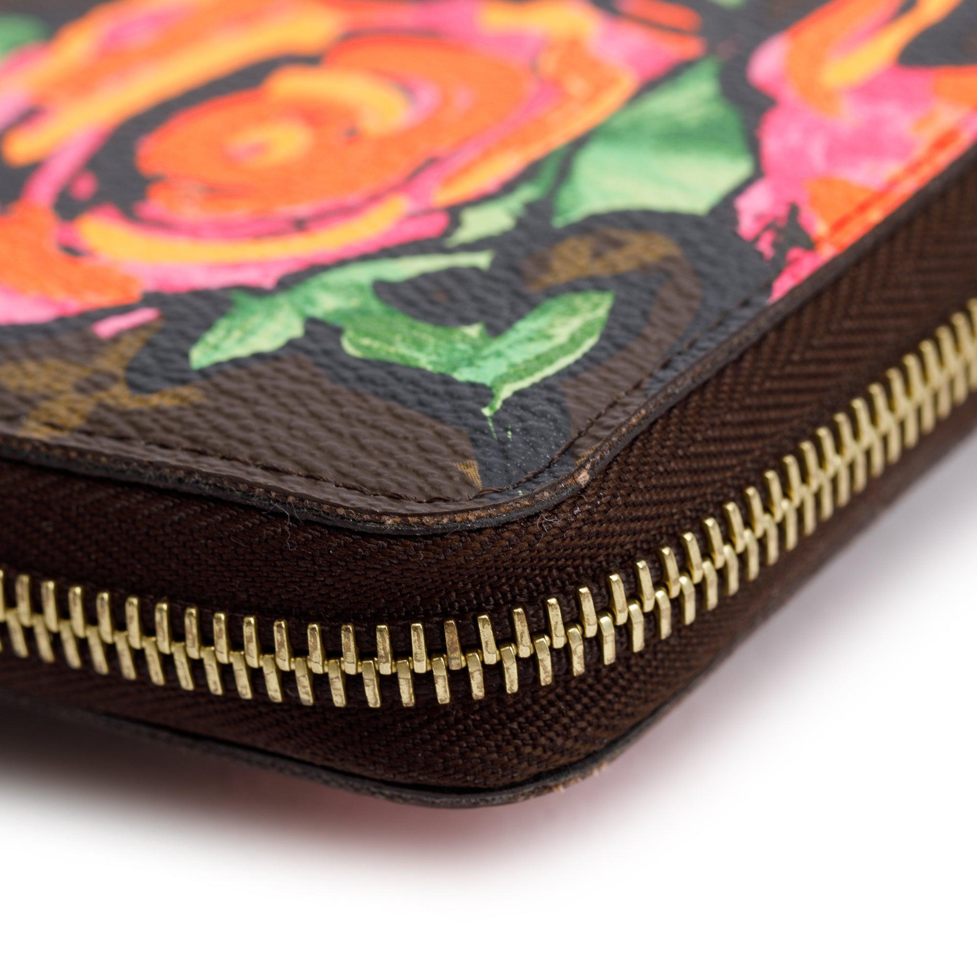 Louis Vuitton Stephen Sprouse Monogram Roses Zippy Wallet