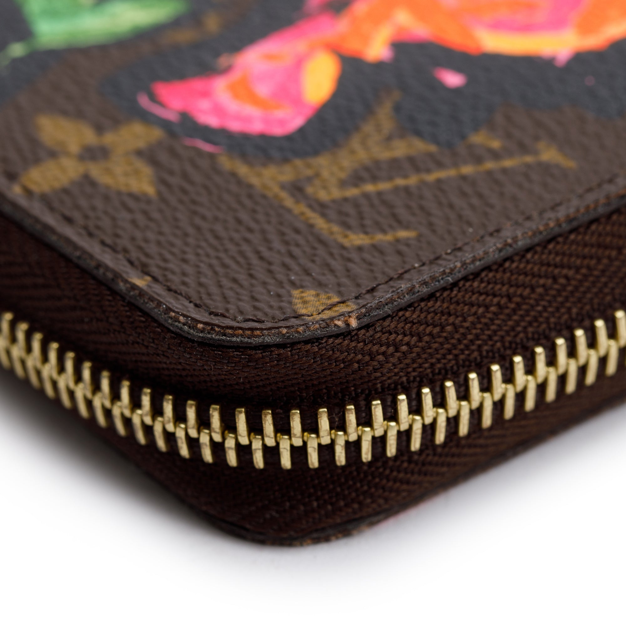 Louis Vuitton Stephen Sprouse Monogram Roses Zippy Wallet