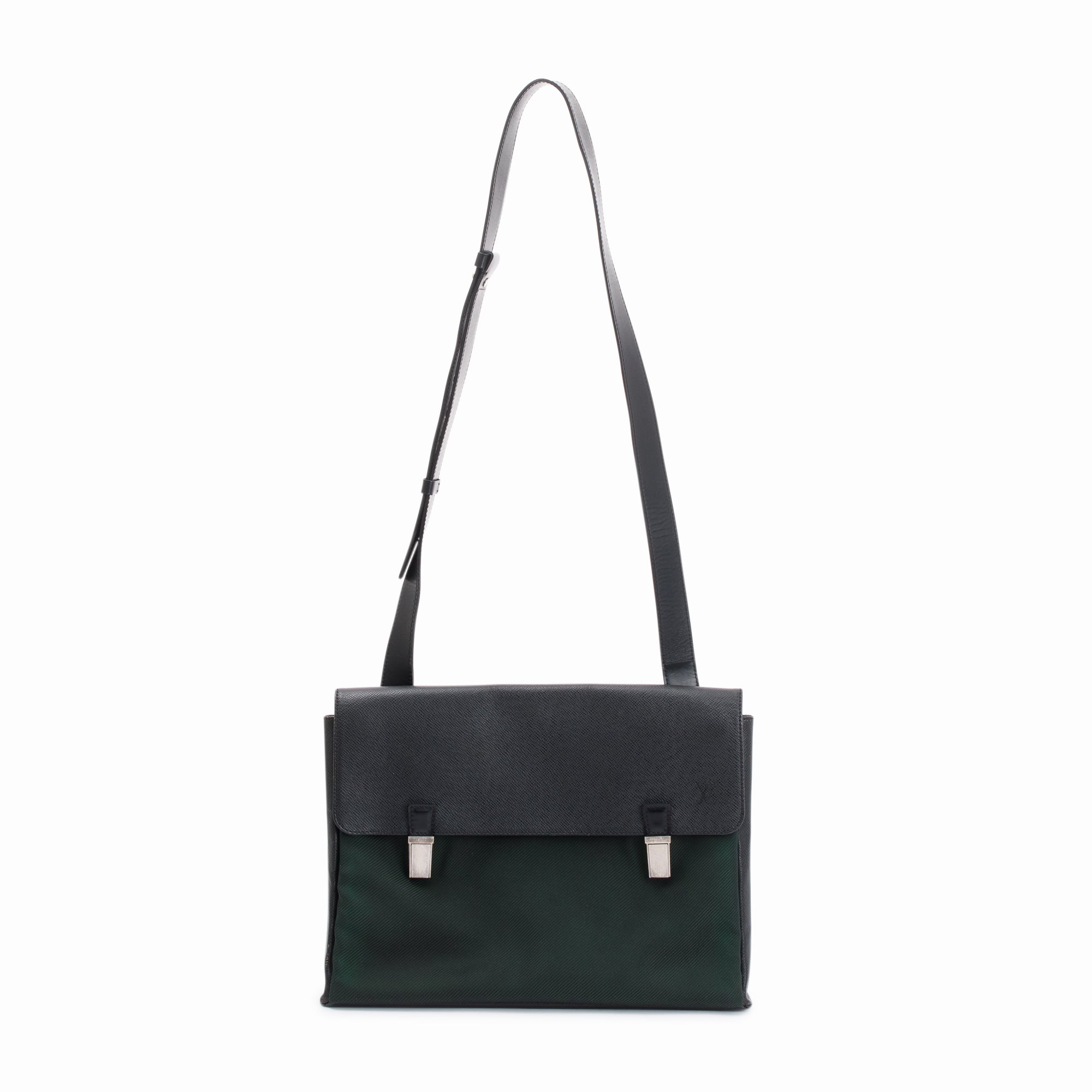 Louis Vuitton Taiga Leather Saratov GM Messenger Bag