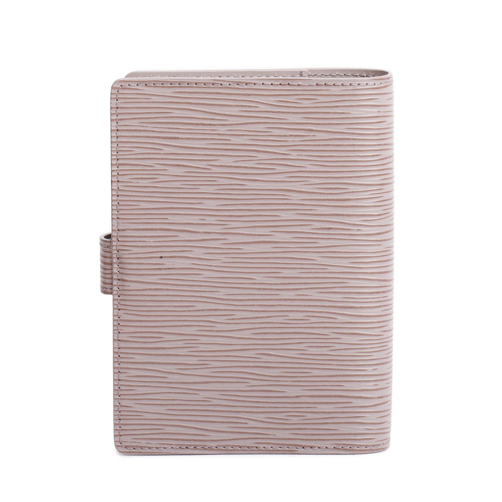 Louis Vuitton Taupe Epi Leather Small Ring Agenda Cover