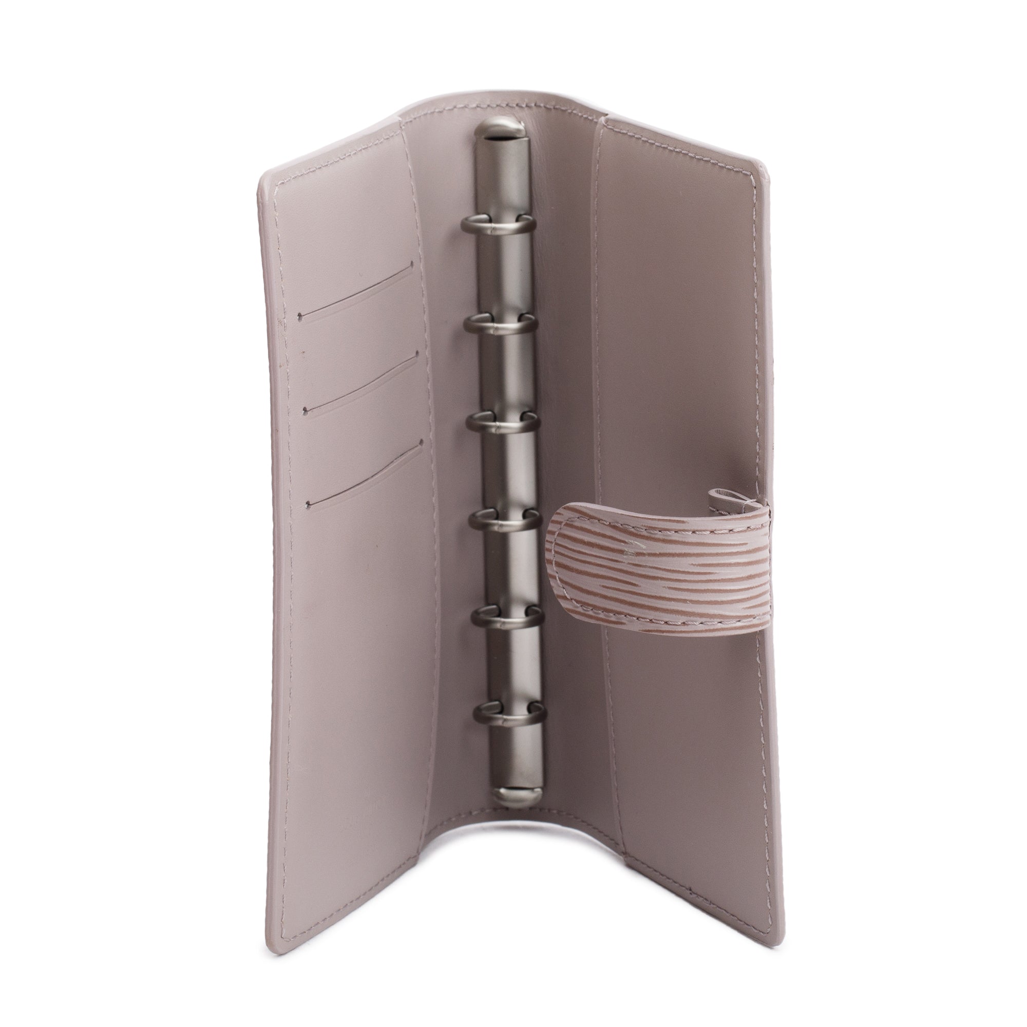 Louis Vuitton Taupe Epi Leather Small Ring Agenda Cover