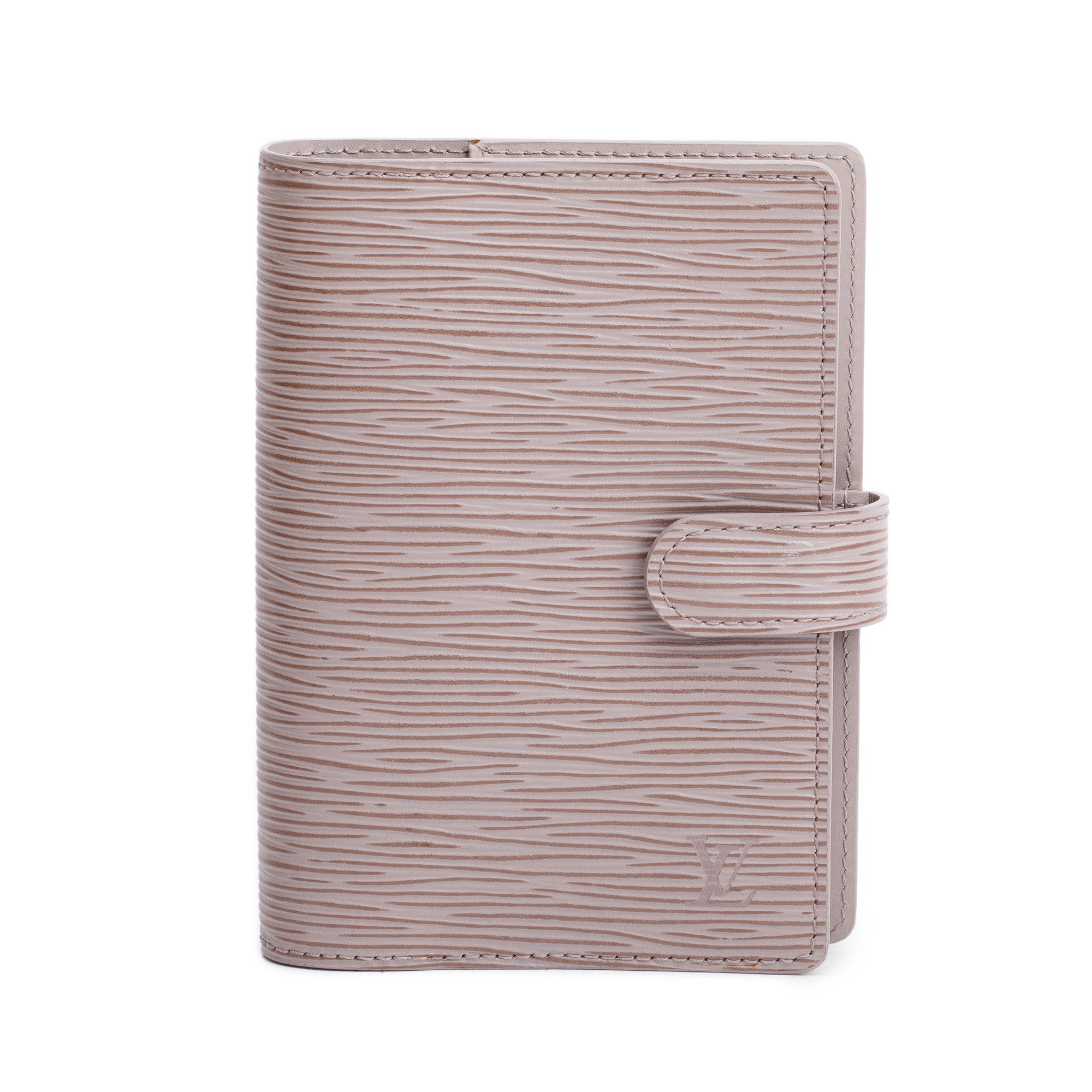 Louis Vuitton Taupe Epi Leather Small Ring Agenda Cover