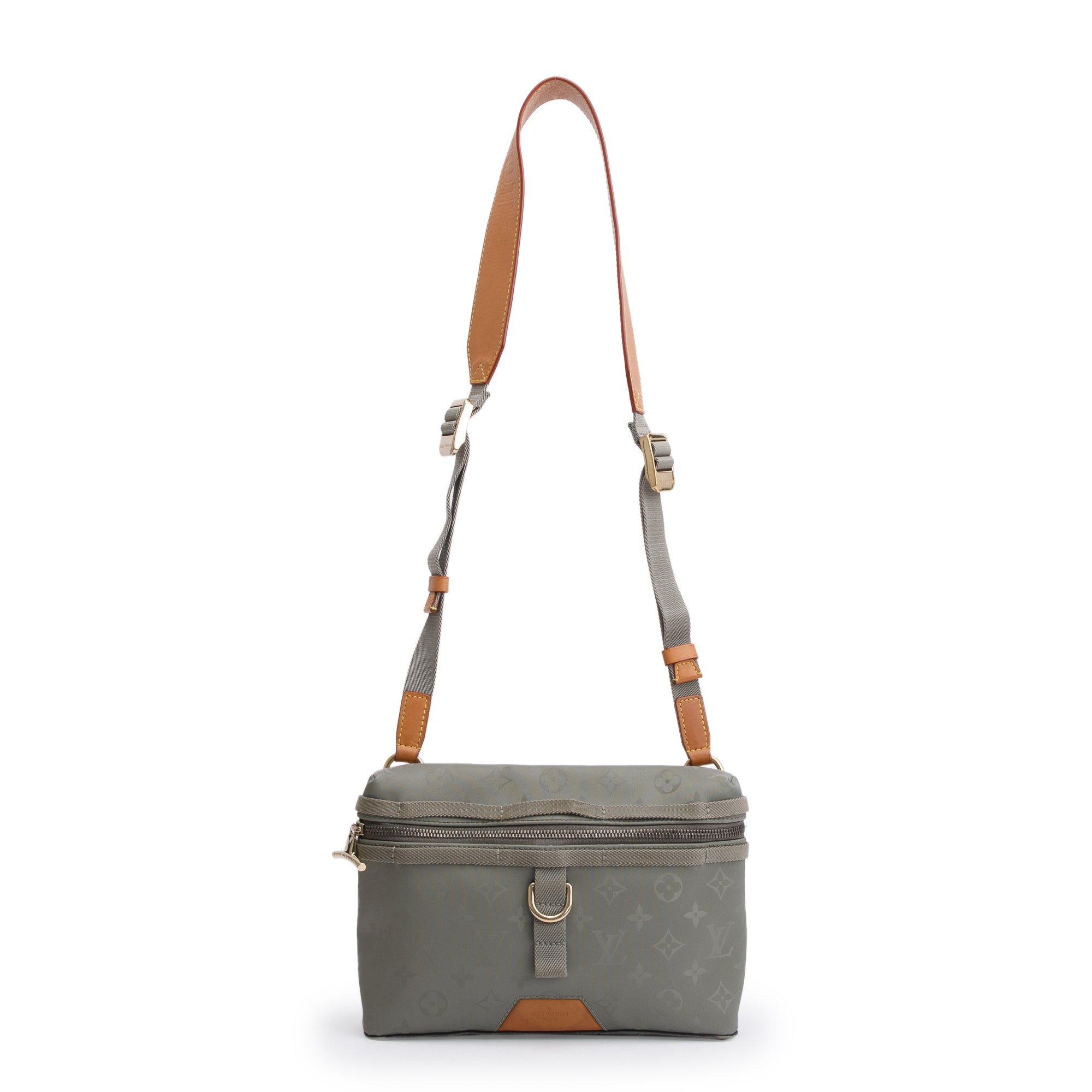 Louis Vuitton Titanium Monogram Messenger Bag PM