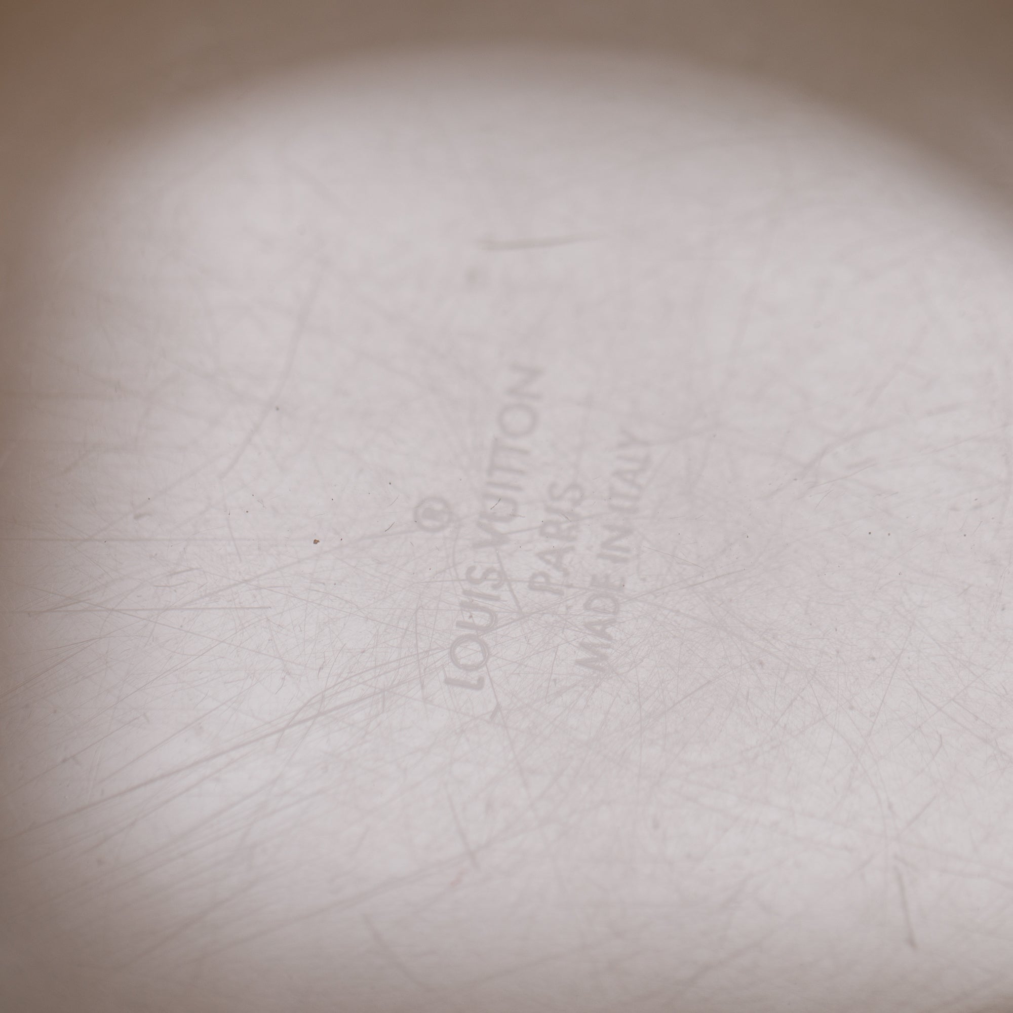 Louis Vuitton Transparent Plexiglass Scott Box