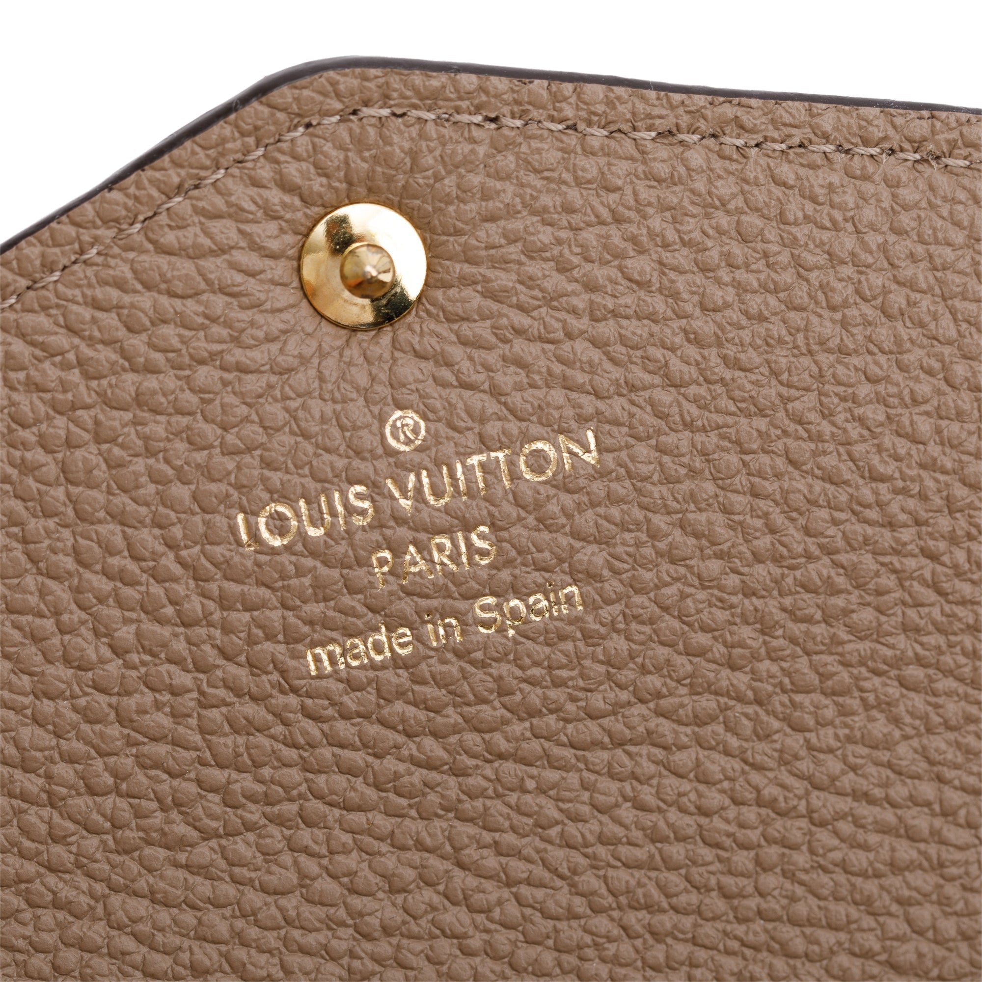 Louis Vuitton Turtledove Empreinte Leather Sarah Wallet