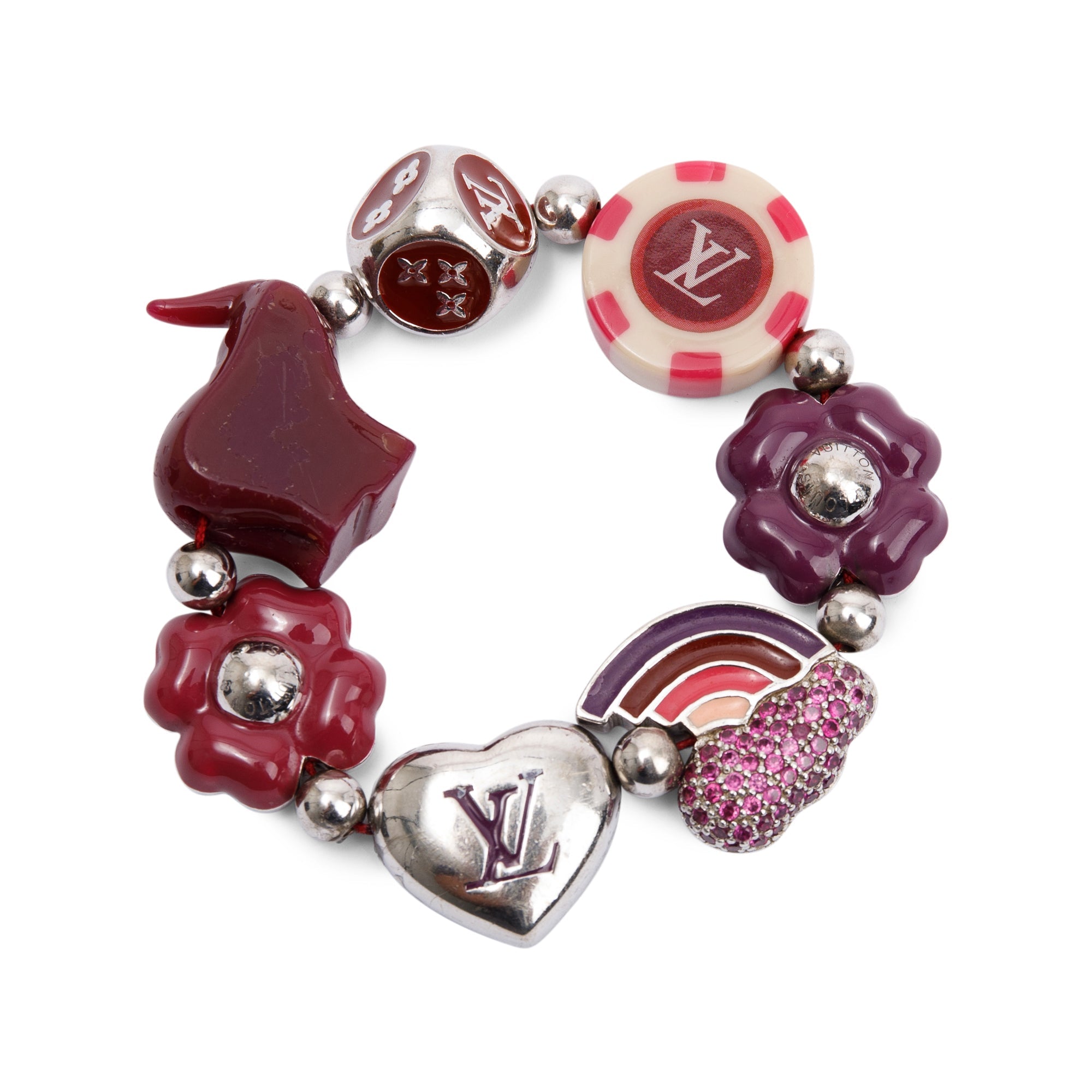 Louis Vuitton Tutti Lucky Stretch Bracelet w/ Box