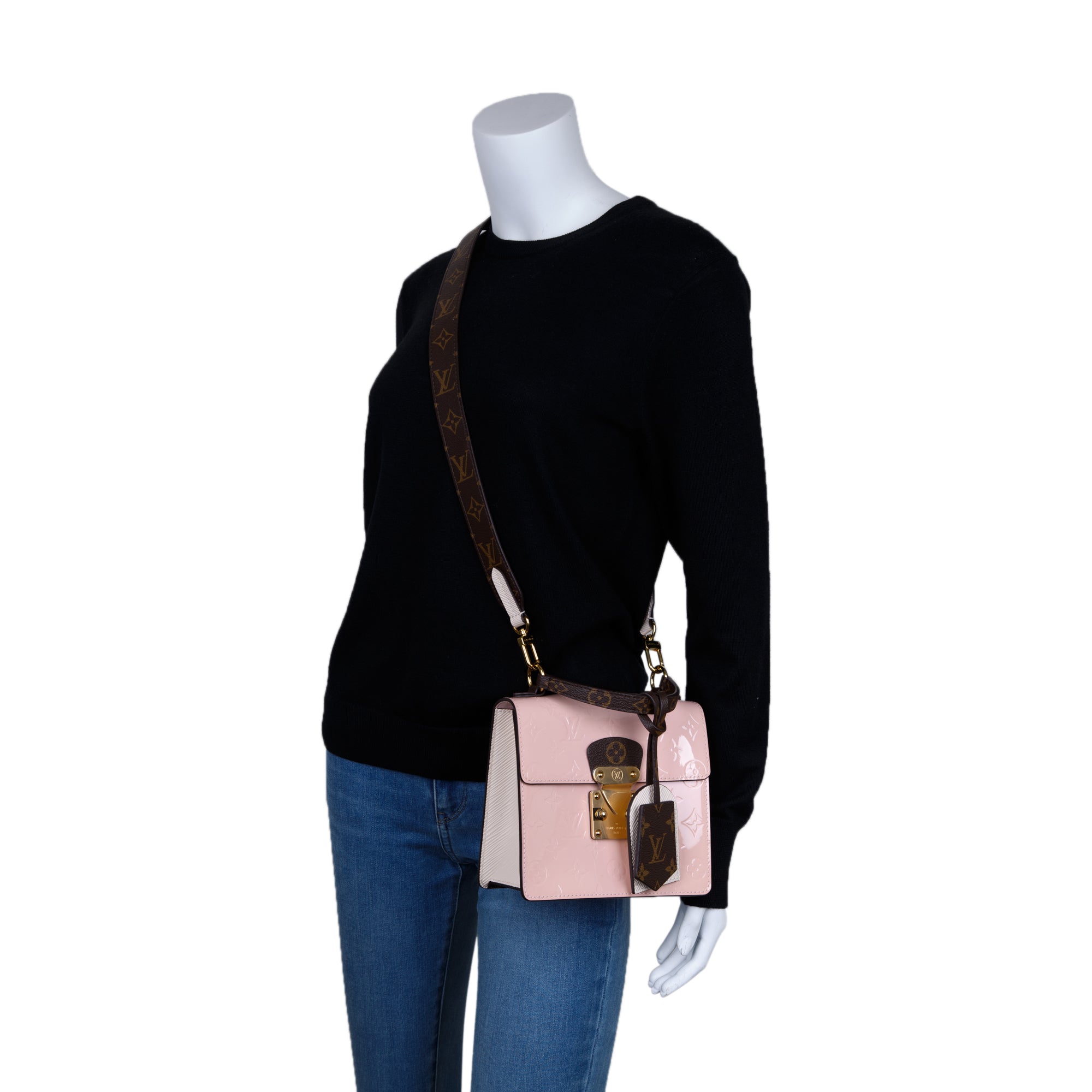 Louis Vuitton Vernis Monogram Spring Street w/ Strap