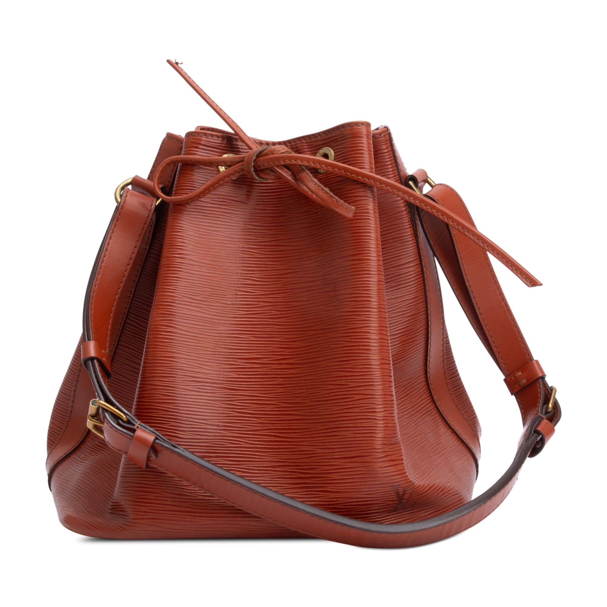 Louis Vuitton Vintage Brown Epi Leather Noe MM