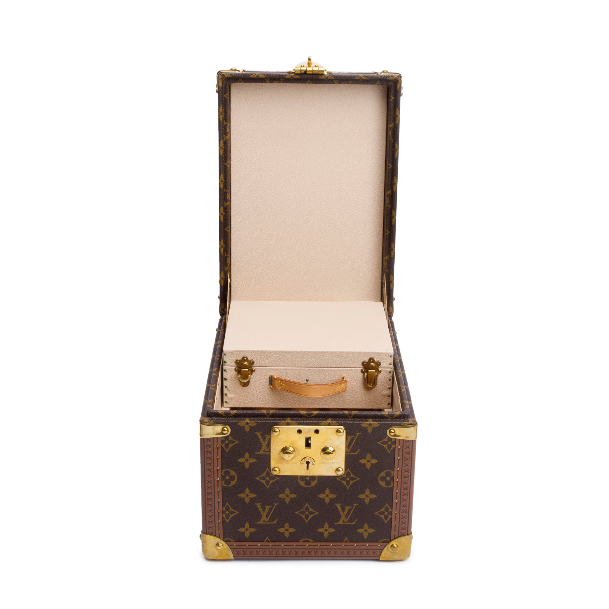 Louis Vuitton Vintage Monogram Boite Flacons Vanity Trunk