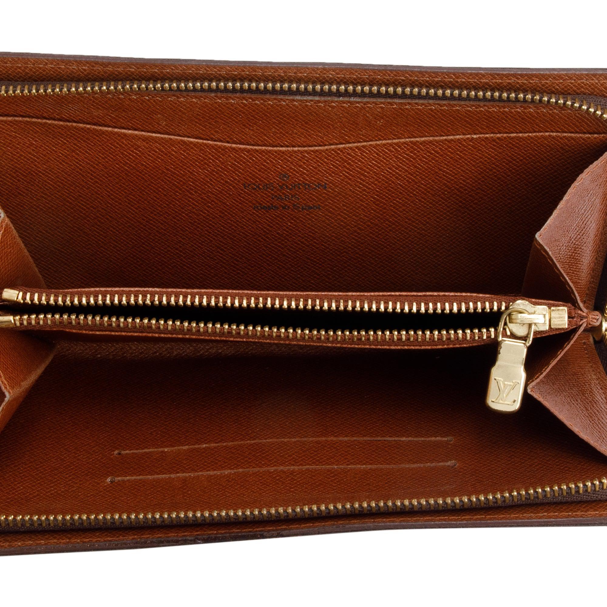 Louis Vuitton Vintage Monogram Porte-Monnaie Zippy Wallet