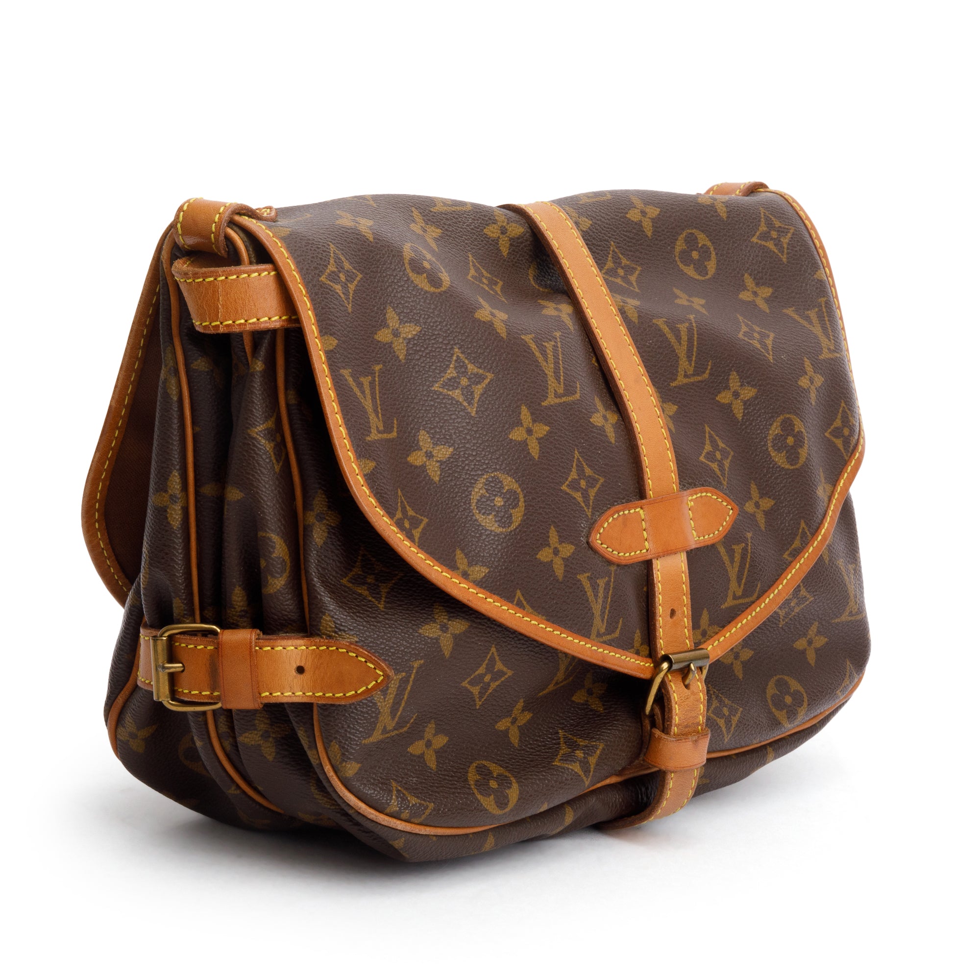 Louis Vuitton Vintage Monogram Saumur 30