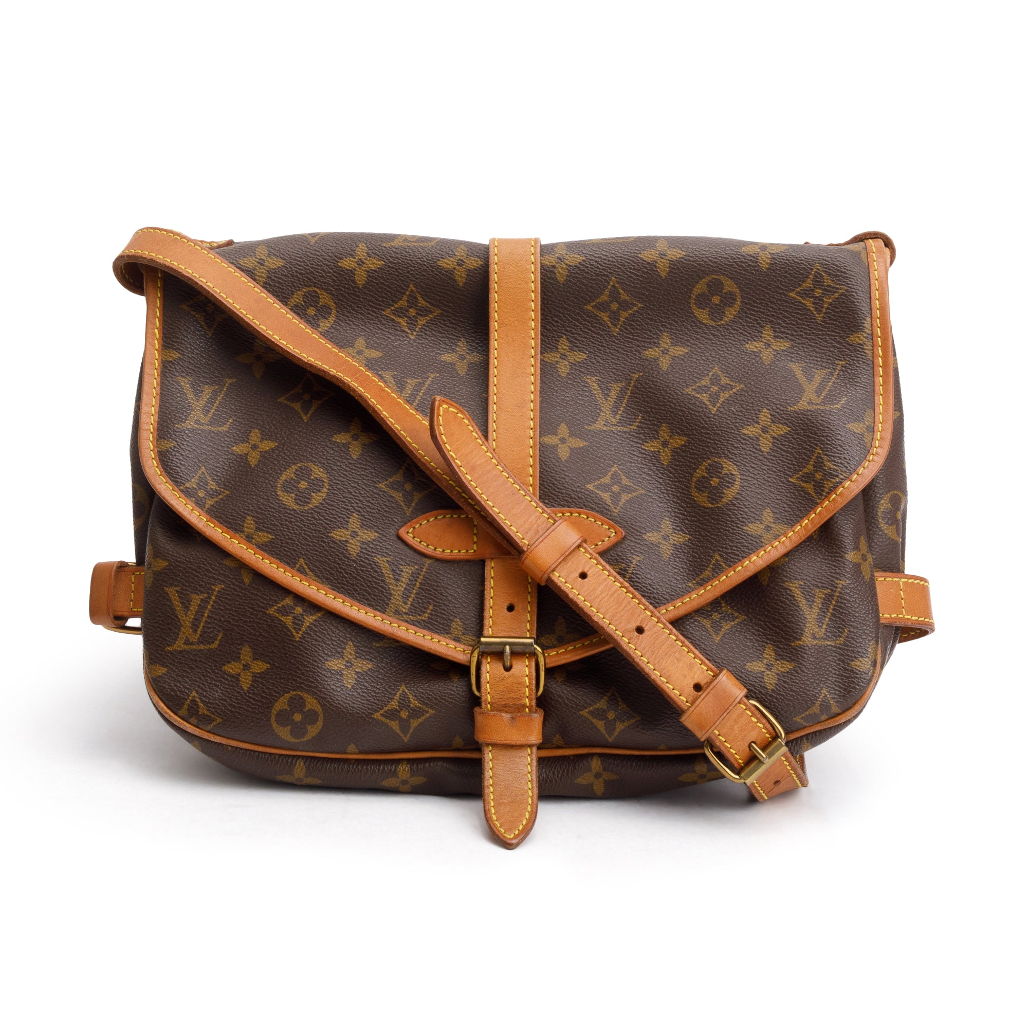 Louis Vuitton Vintage Monogram Saumur 30