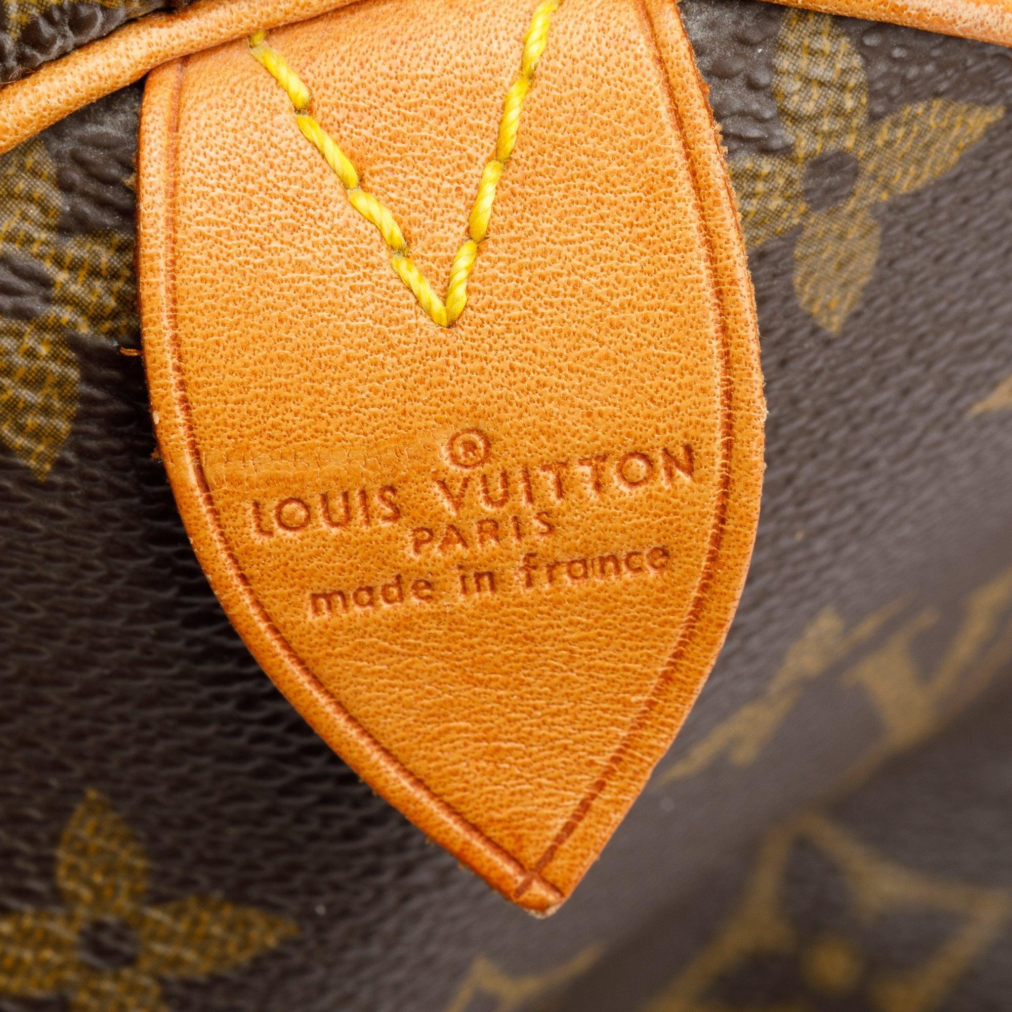 Louis Vuitton Vintage Monogram Speedy 30