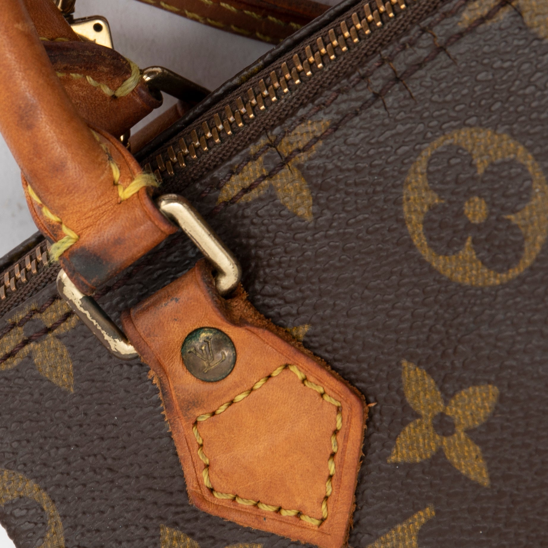 Louis Vuitton Vintage Monogram Speedy HL w/ Strap