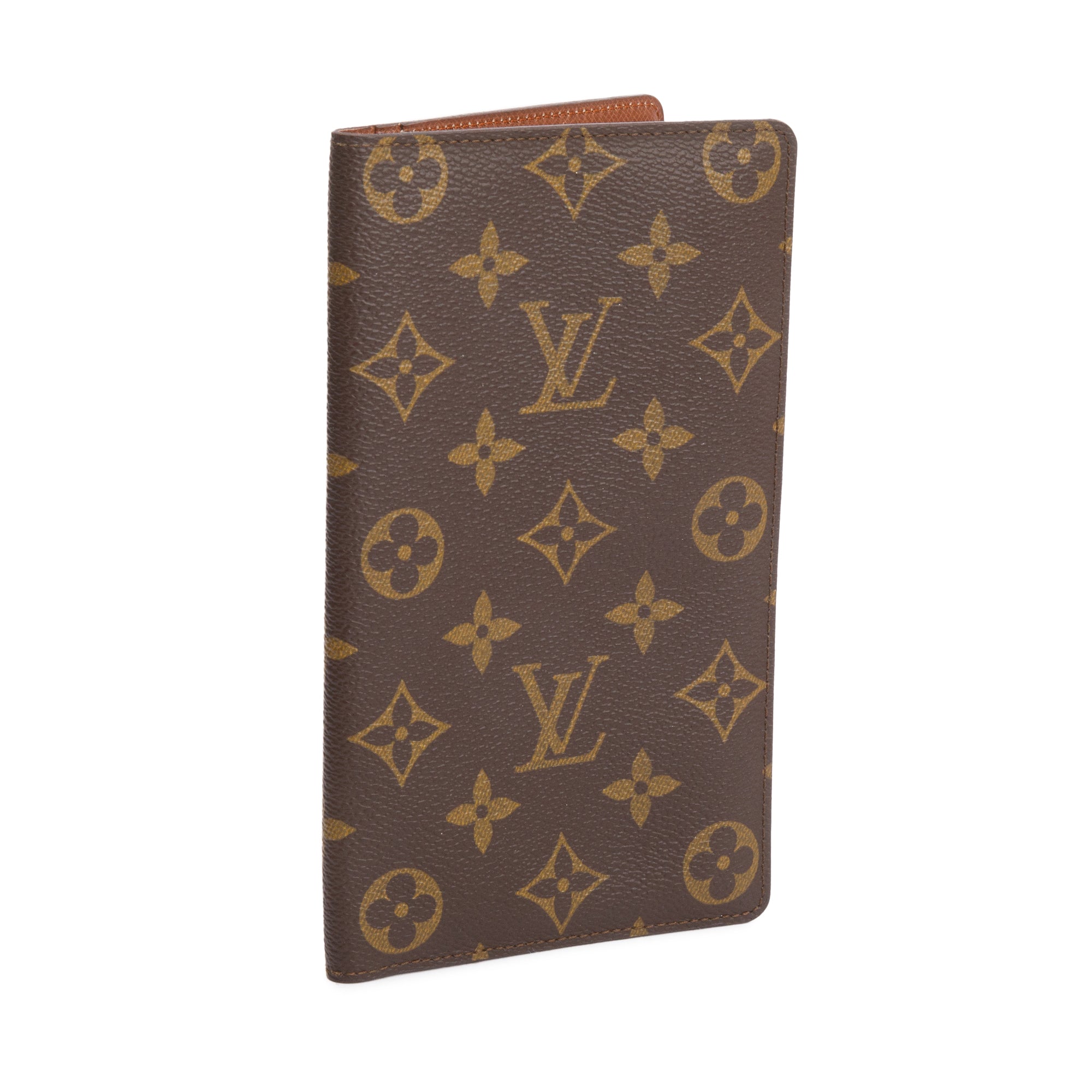 Louis Vuitton Vintage Monogram Vertical Bifold Wallet