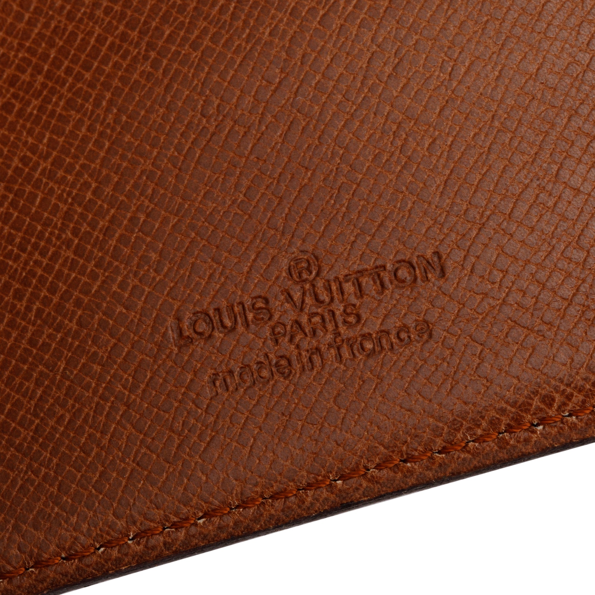 Louis Vuitton Vintage Monogram Vertical Bifold Wallet