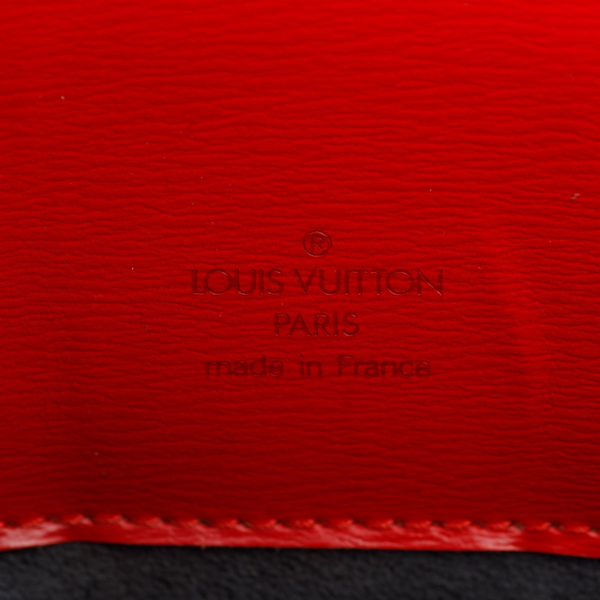 Louis Vuitton Vintage Red Epi Leather Cluny Bag – Oliver Jewellery