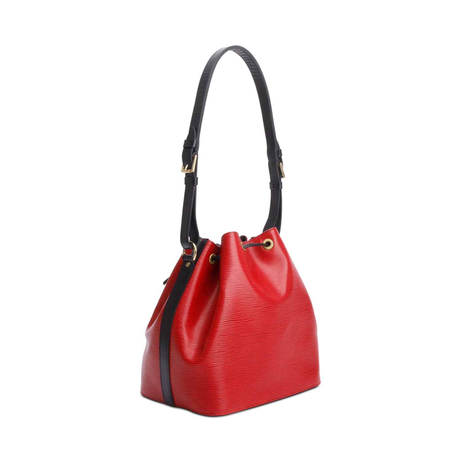 Louis Vuitton Vintage Red/Black Epi Leather Noe MM