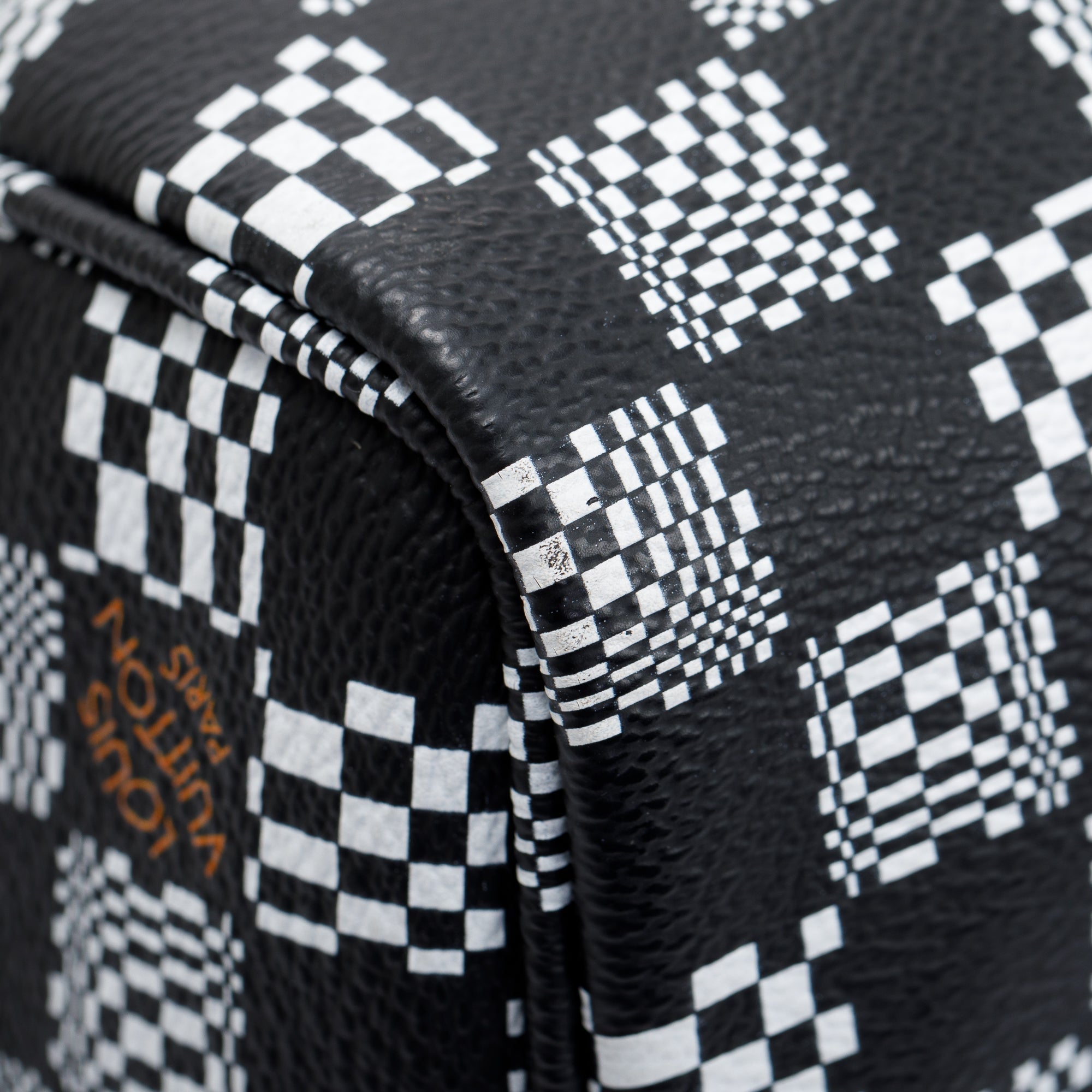 Louis Vuitton Virgil Abloh 2020 Limited Edition Distorted Damier Keepall Bandouliere 50