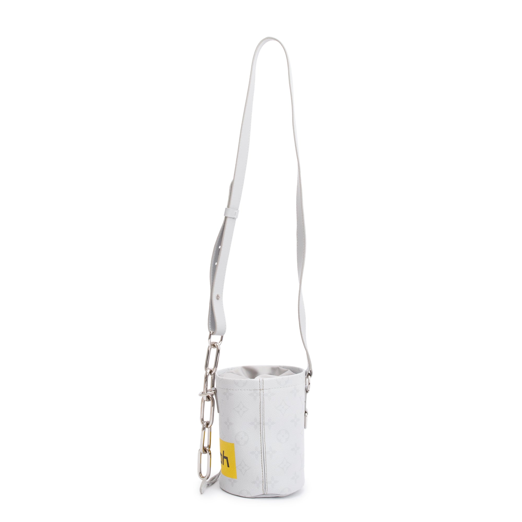Louis Vuitton White Monogram Chalk Nano Chain Bag