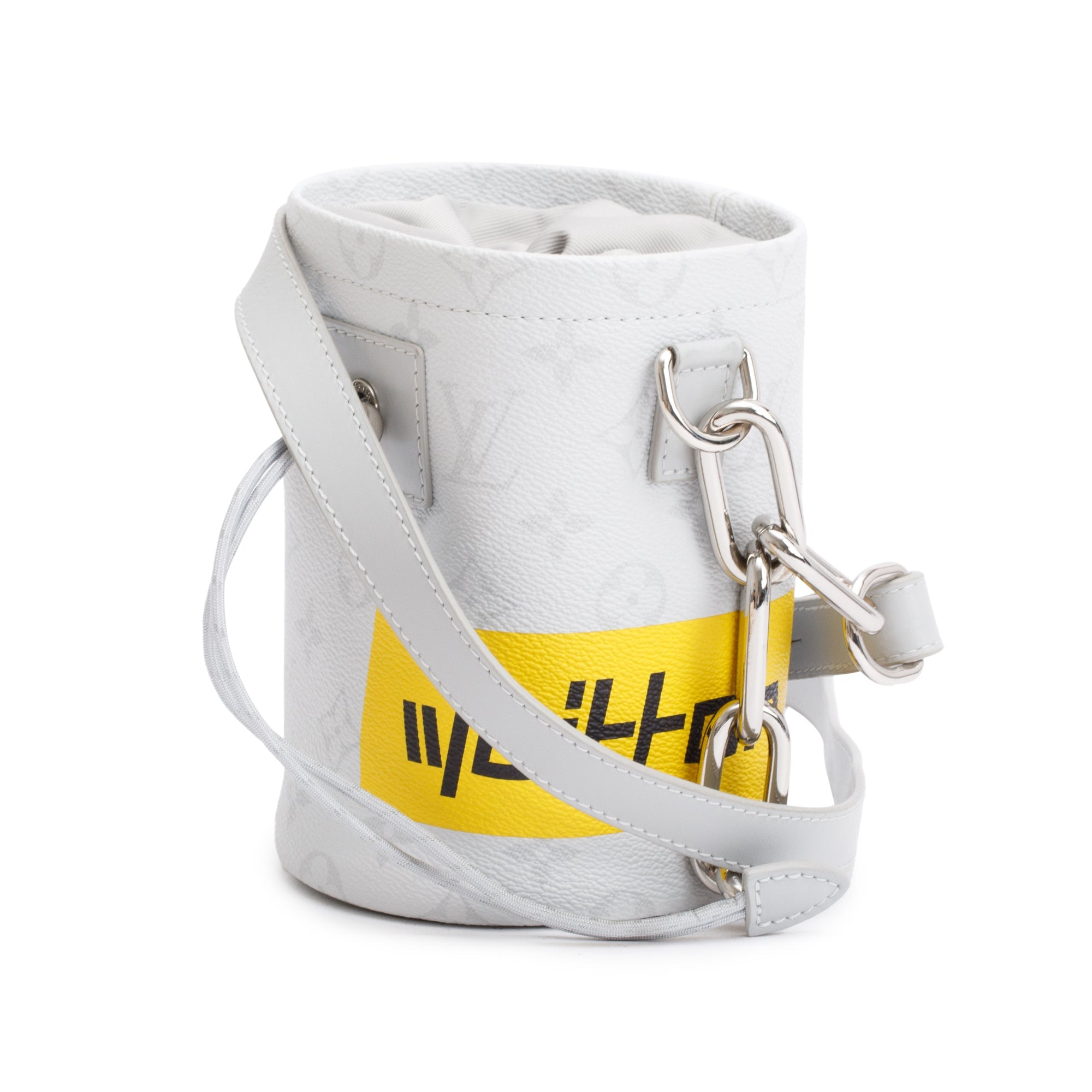 Louis Vuitton White Monogram Chalk Nano Chain Bag