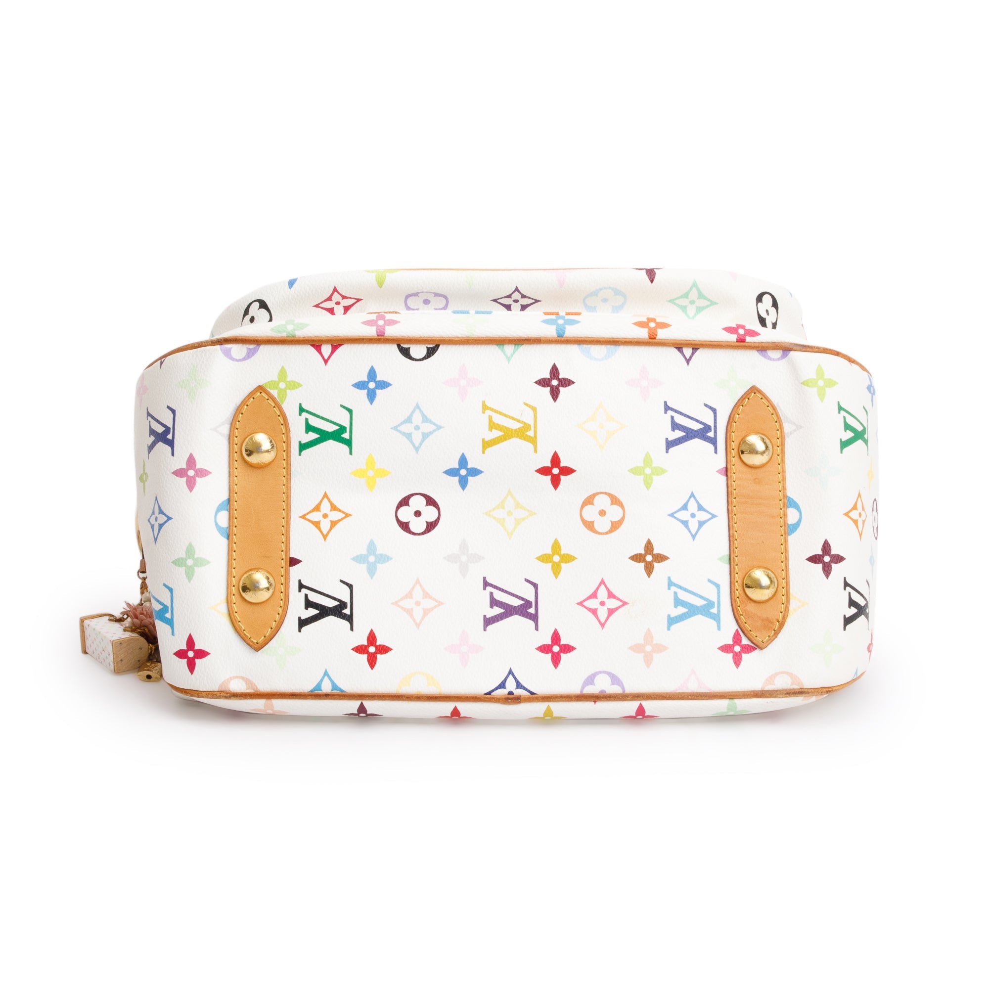 Louis Vuitton White Monogram Multicolore Rita w/ Strap