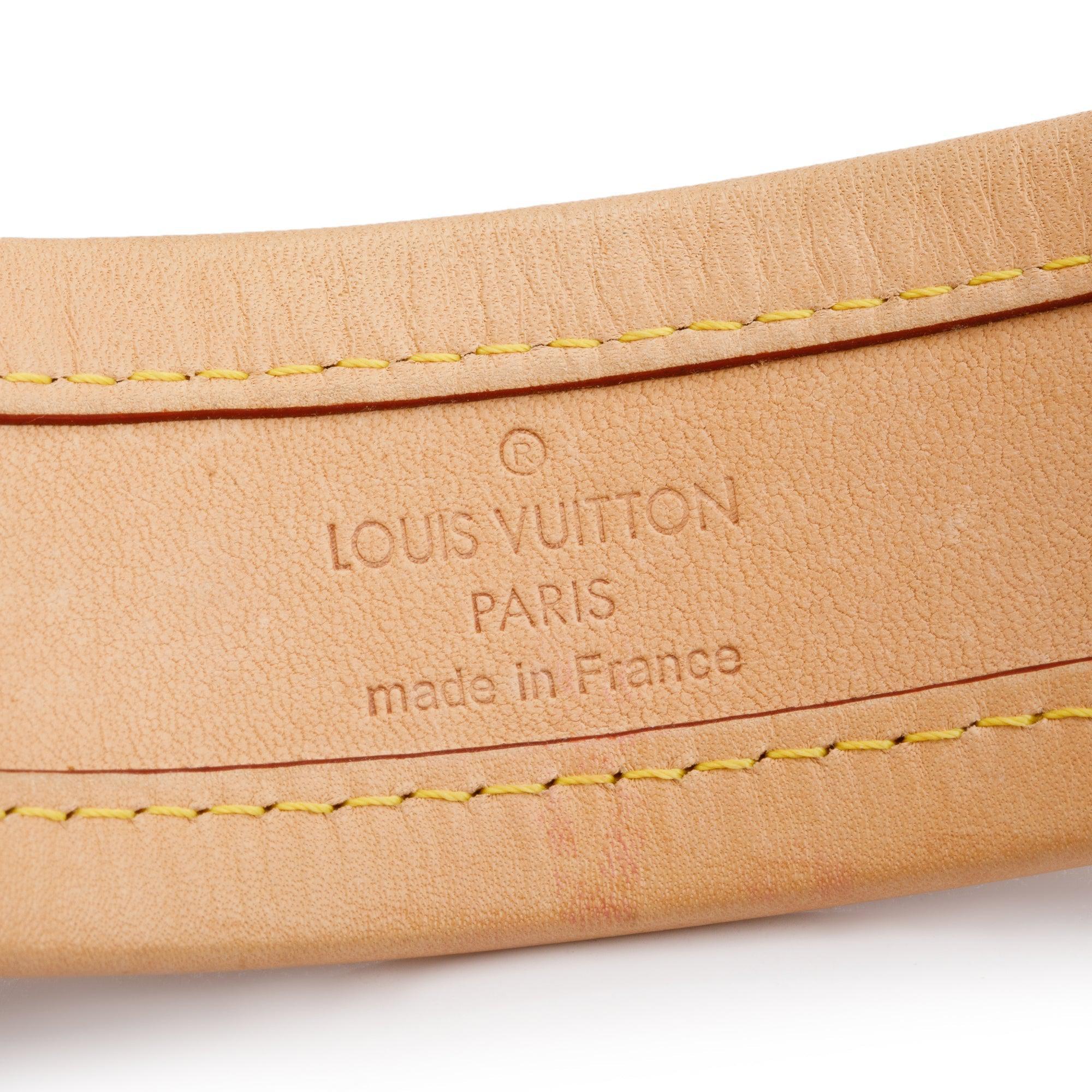 Louis Vuitton White Monogram Multicolore S Lock Bracelet
