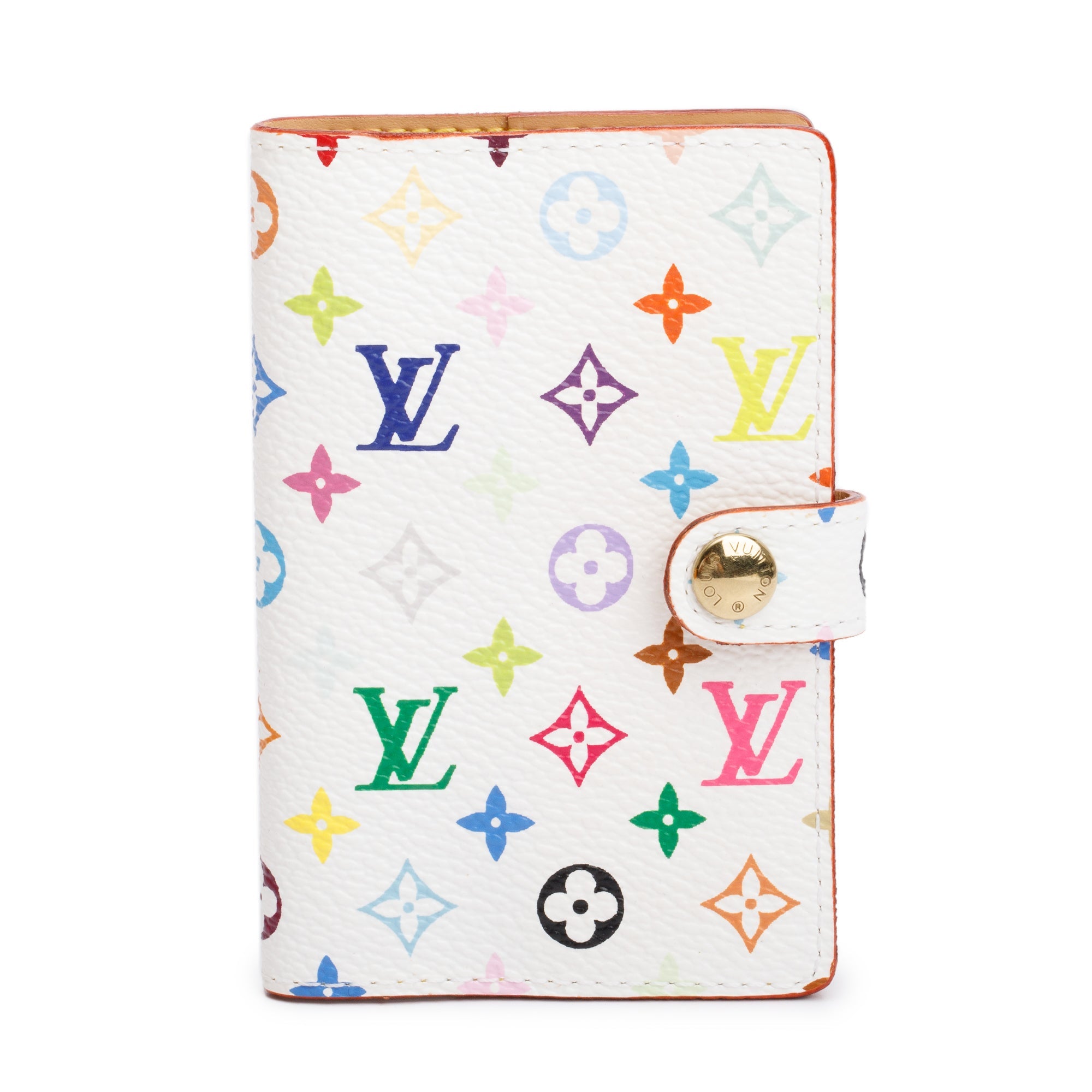 Louis Vuitton White Multicolore Carnet De Bal Mini Agenda Cover