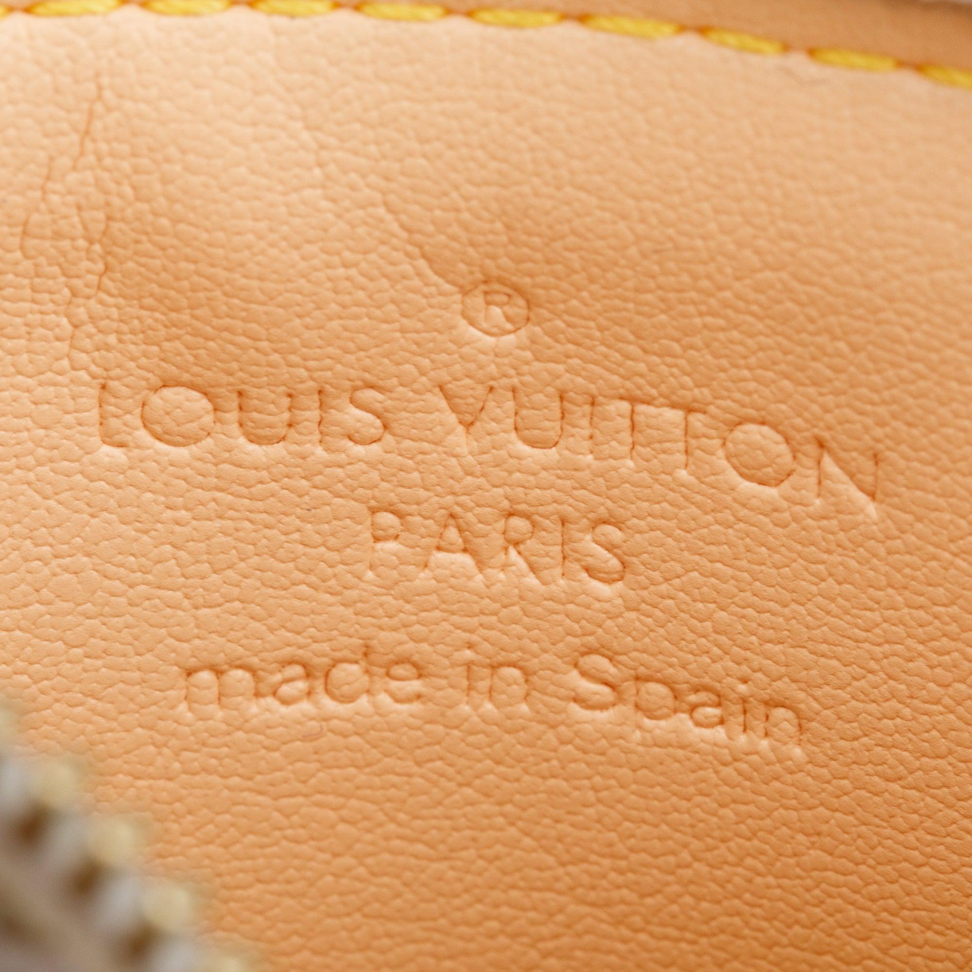 Louis Vuitton White Multicolore Key Pouch